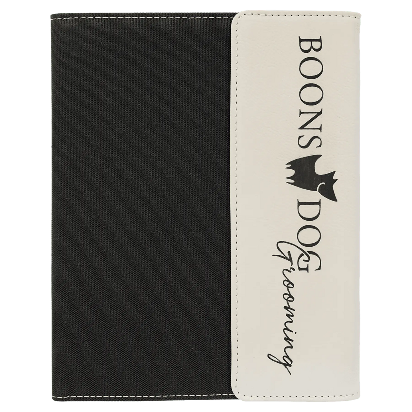 Leatherette Portfolio with Notepad - Custom JDS
