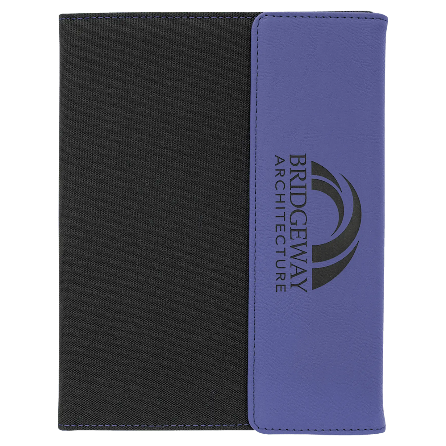 Leatherette Portfolio with Notepad - Custom JDS