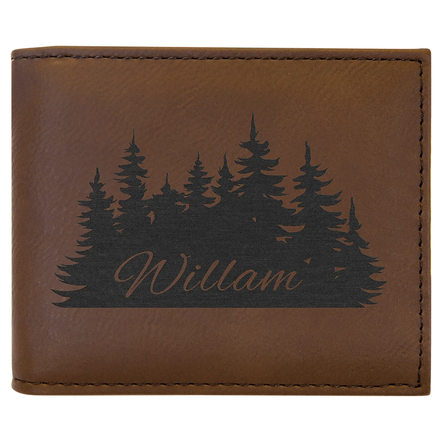 Leatherette Bifold Wallet - Custom JDS