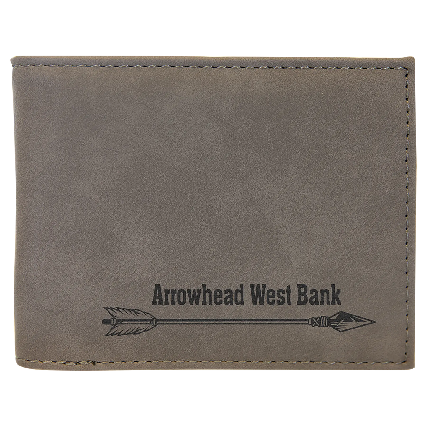 Leatherette Bifold Wallet - Custom JDS