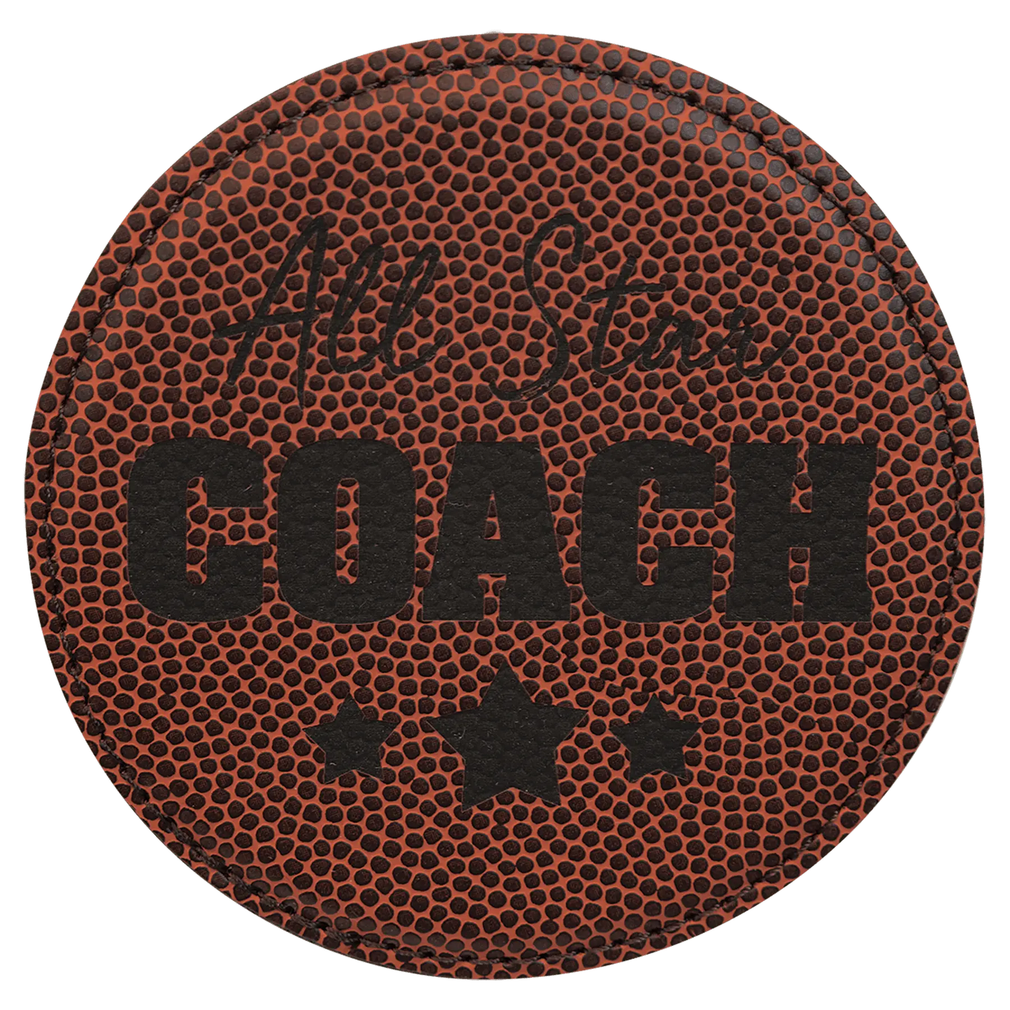 4" Leatherette Coasters (Square or Round) JDS