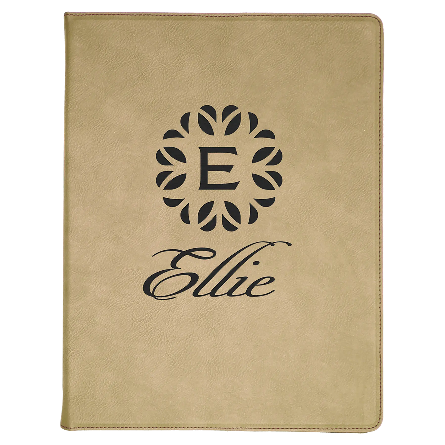 Leatherette Portfolio with Notepad - Custom JDS