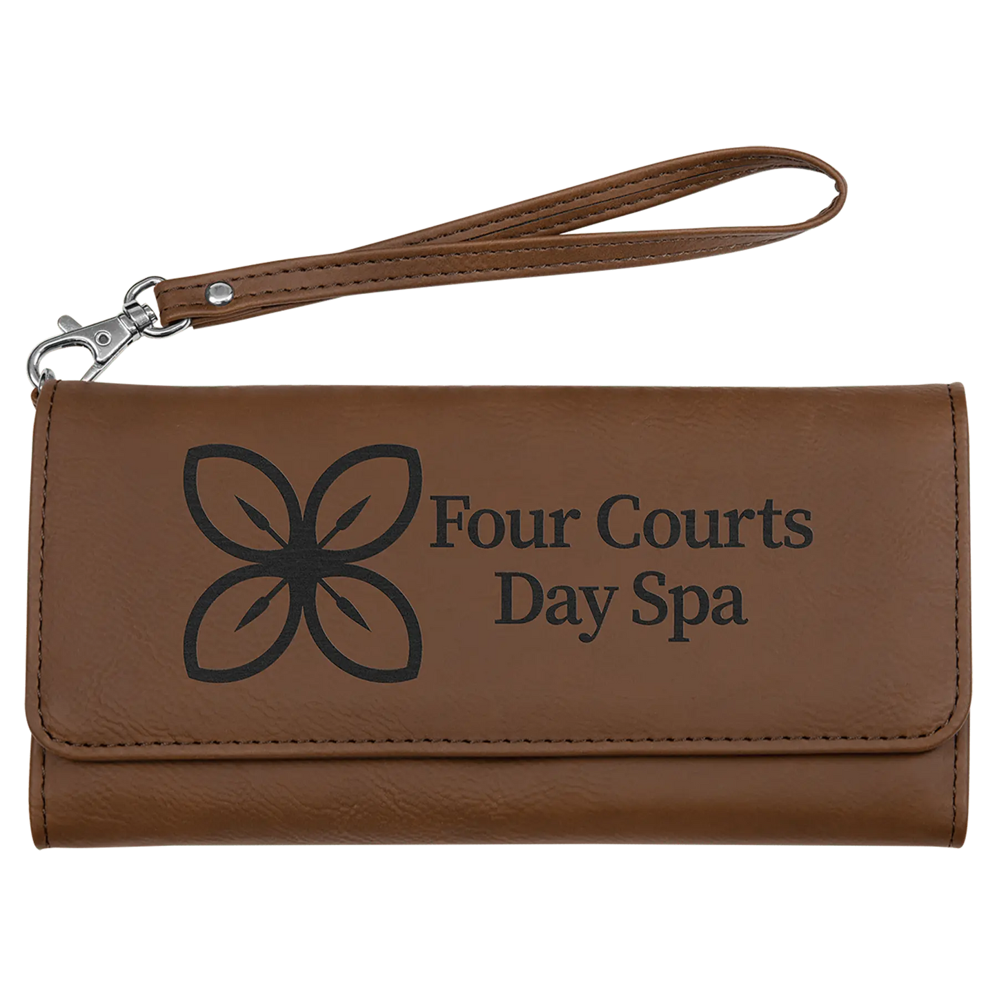 Wallet with Strap - Custom Leatherette JDS
