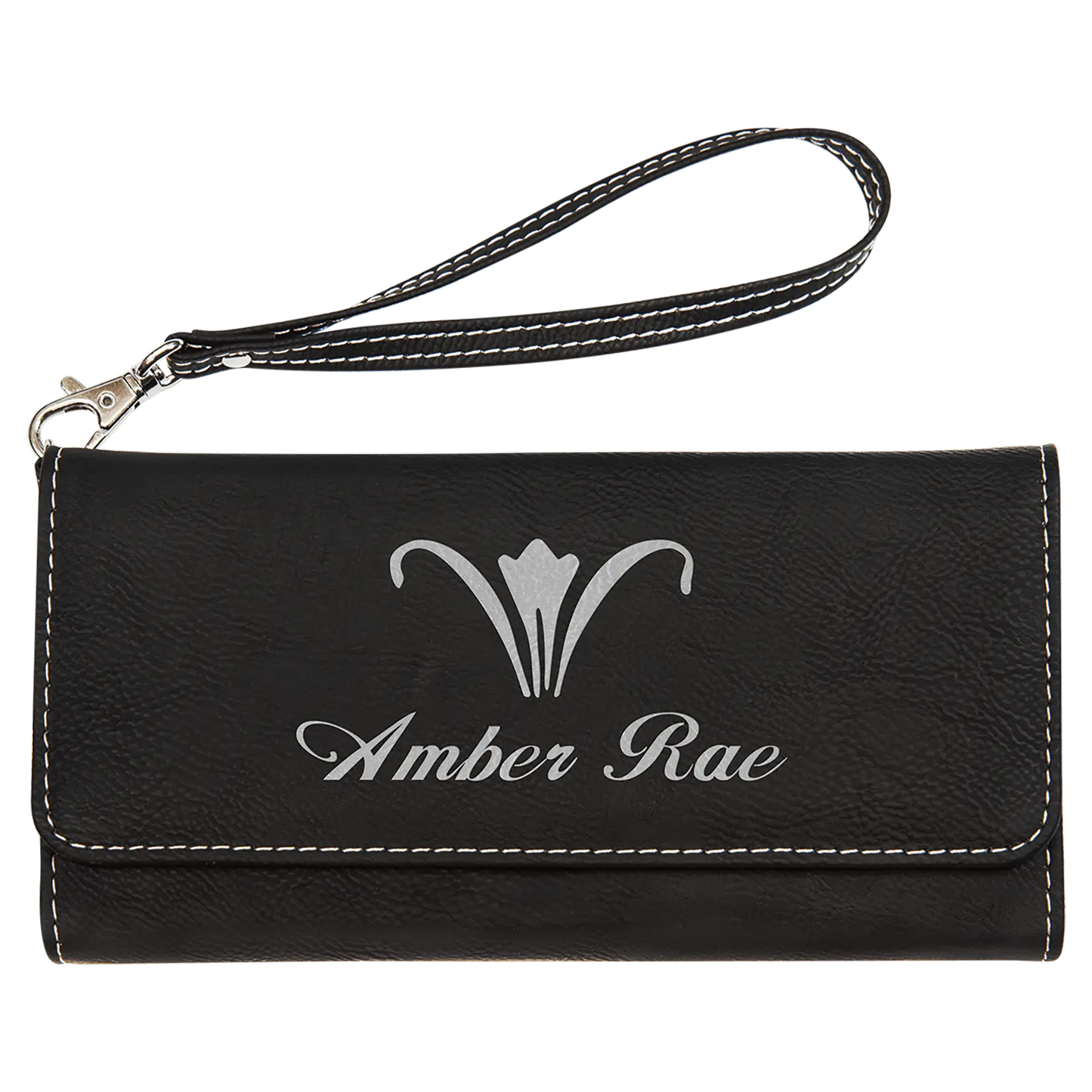 Wallet with Strap - Custom Leatherette JDS
