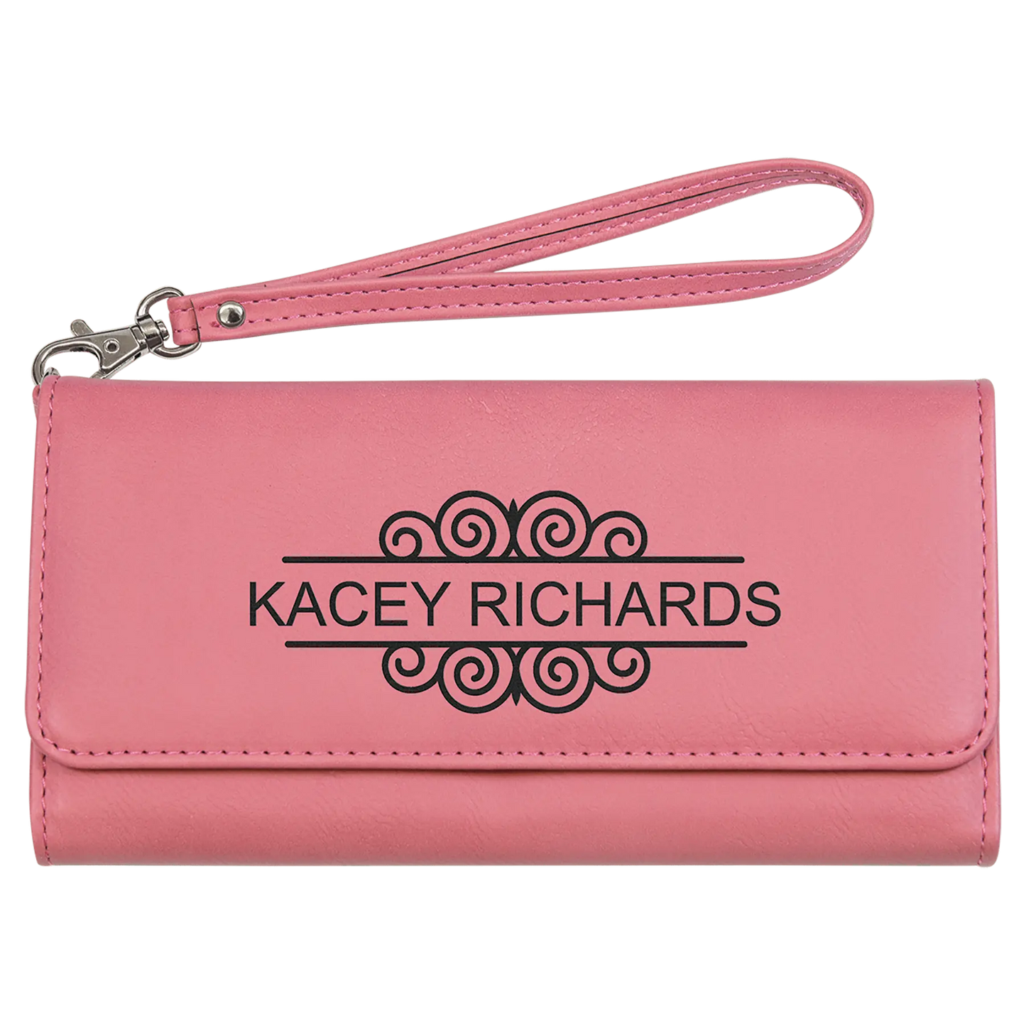 Wallet with Strap - Custom Leatherette JDS