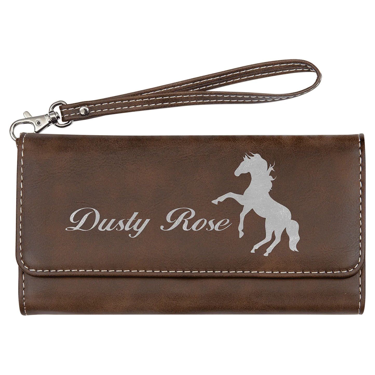 Wallet with Strap - Custom Leatherette JDS