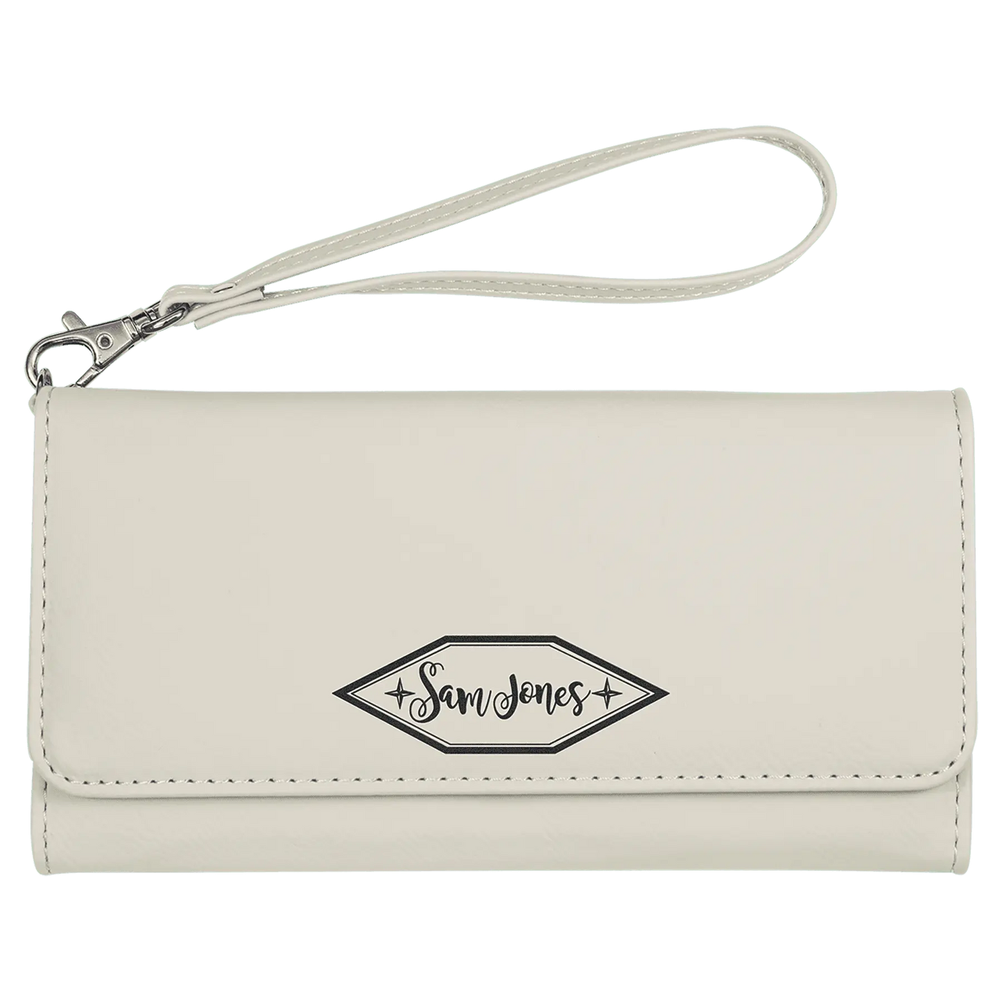 Wallet with Strap - Custom Leatherette JDS