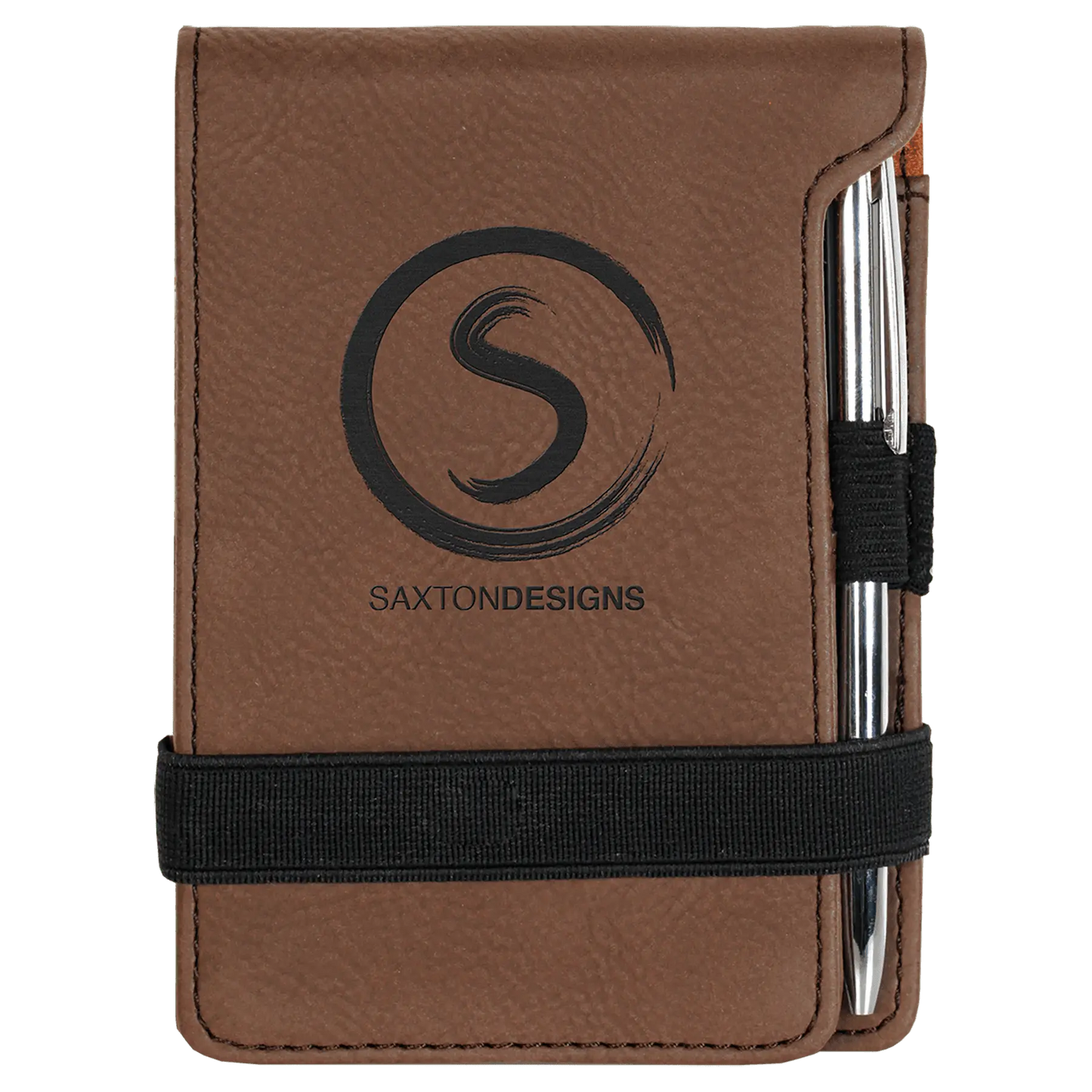 Leatherette Journal/Notepad - Custom JDS