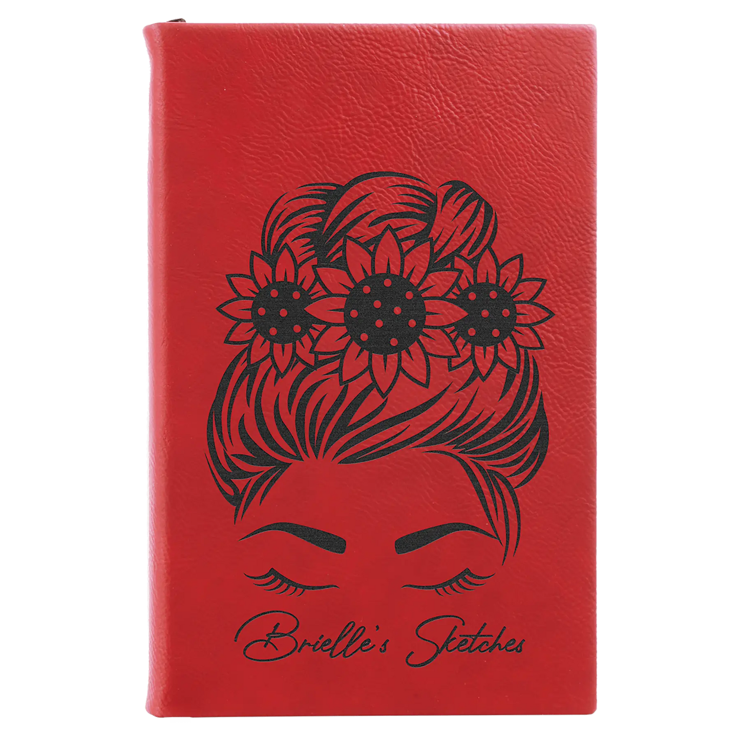 Leatherette Sketch Book - Custom JDS
