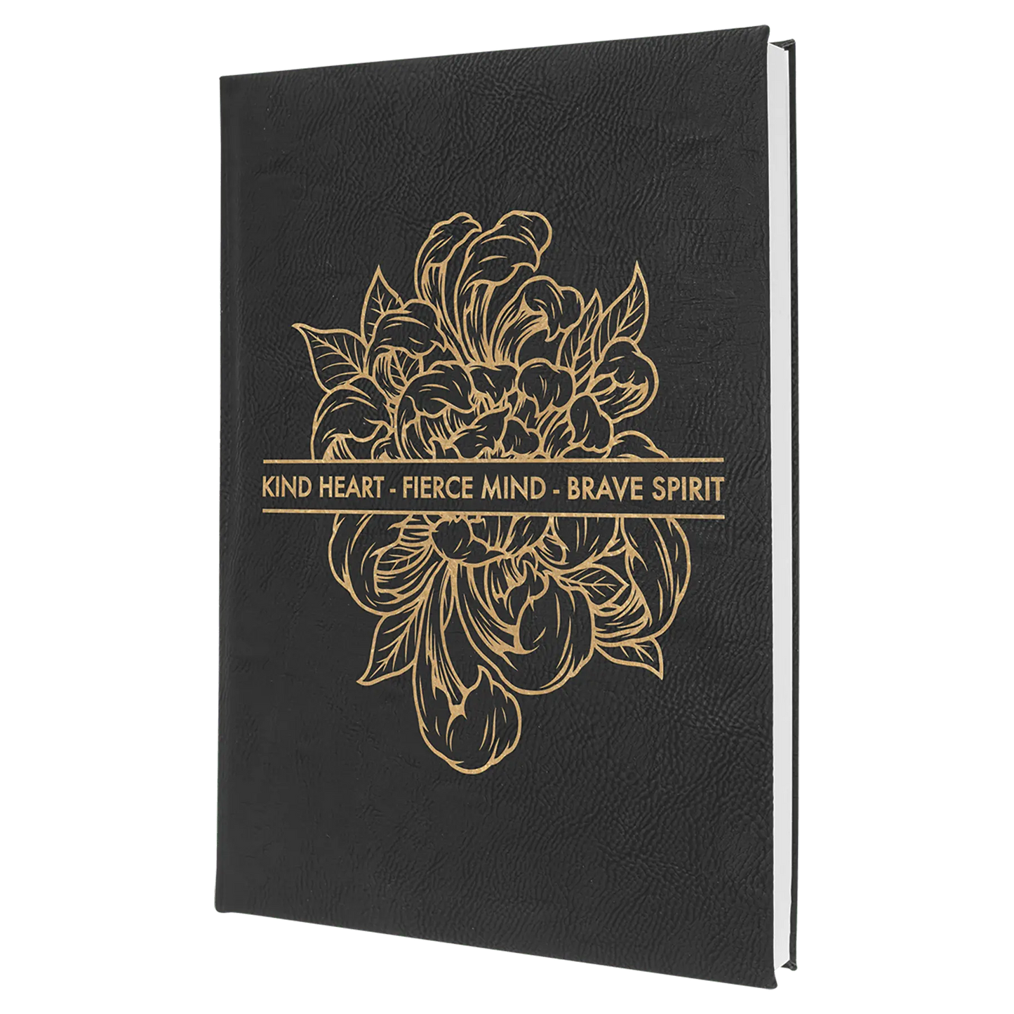 Leatherette Journal/Notepad - Custom JDS
