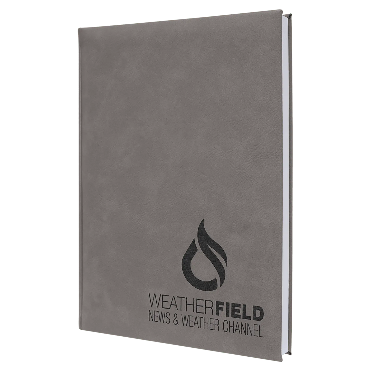 Leatherette Journal/Notepad - Custom JDS