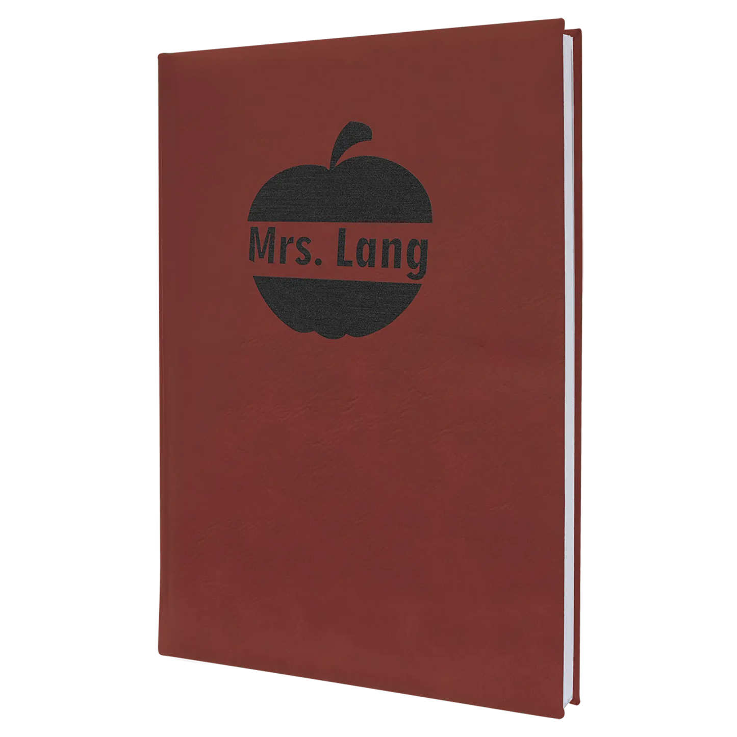 Leatherette Journal/Notepad - Custom JDS
