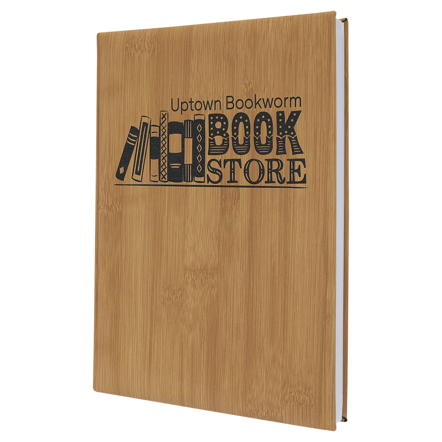 Leatherette Journal/Notepad - Custom JDS