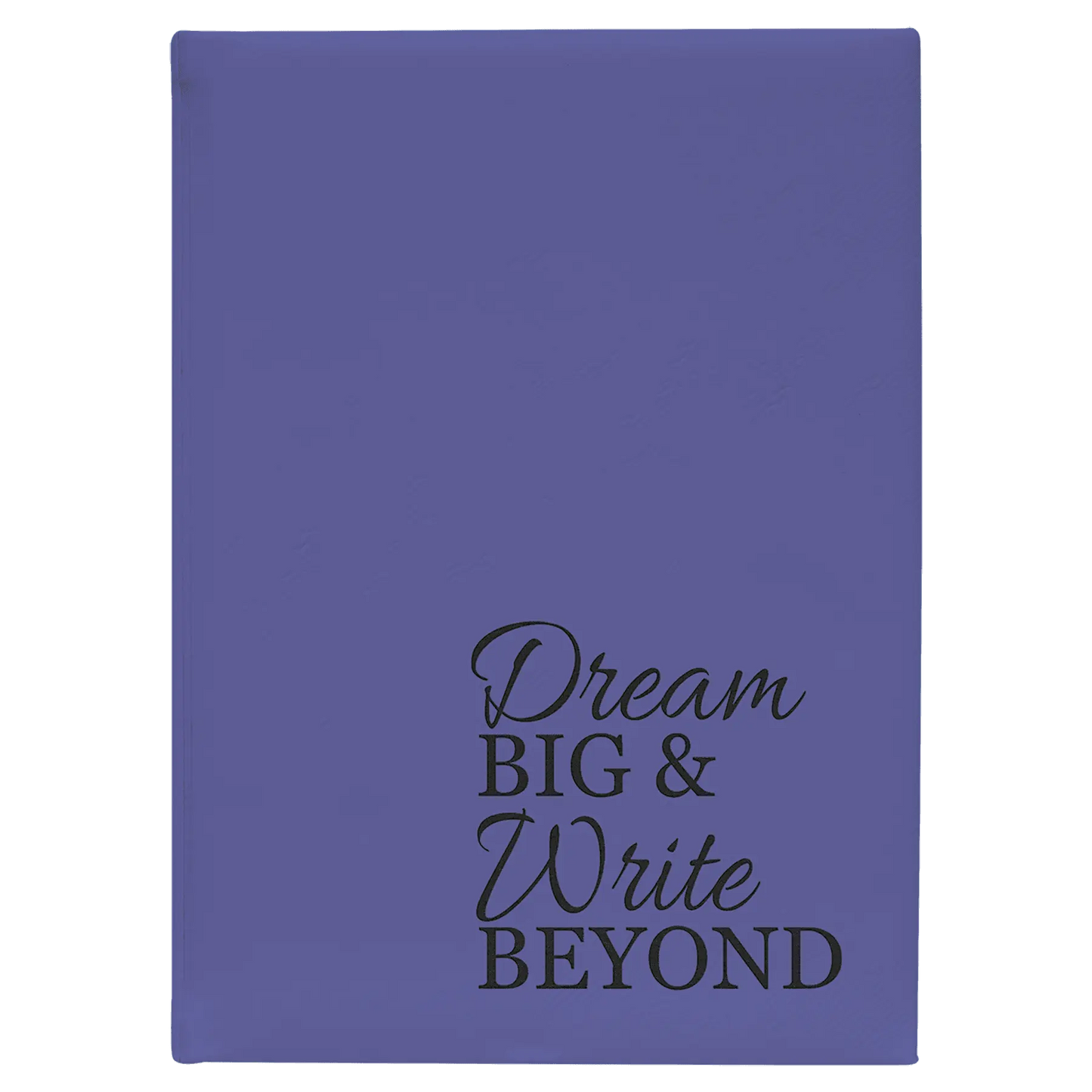 Leatherette Journal/Notepad - Custom JDS