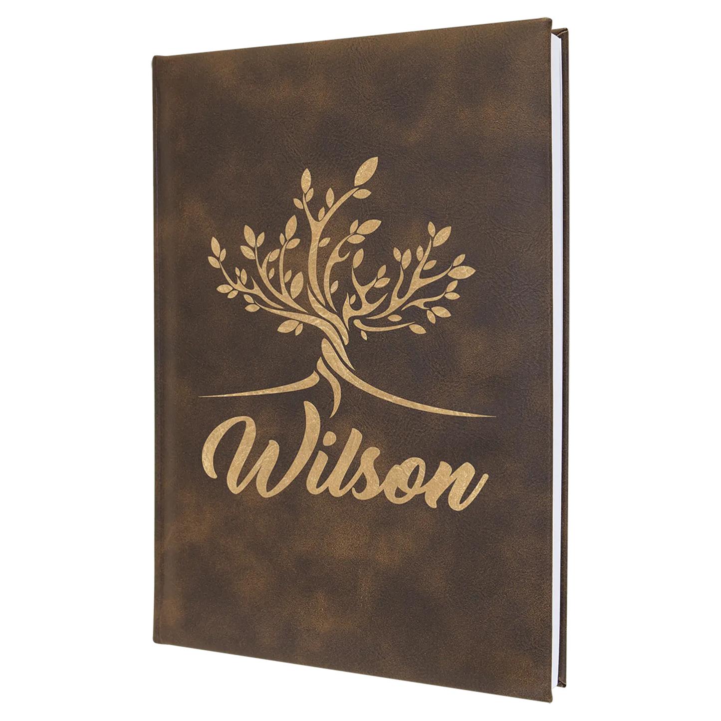 Leatherette Journal/Notepad - Custom JDS