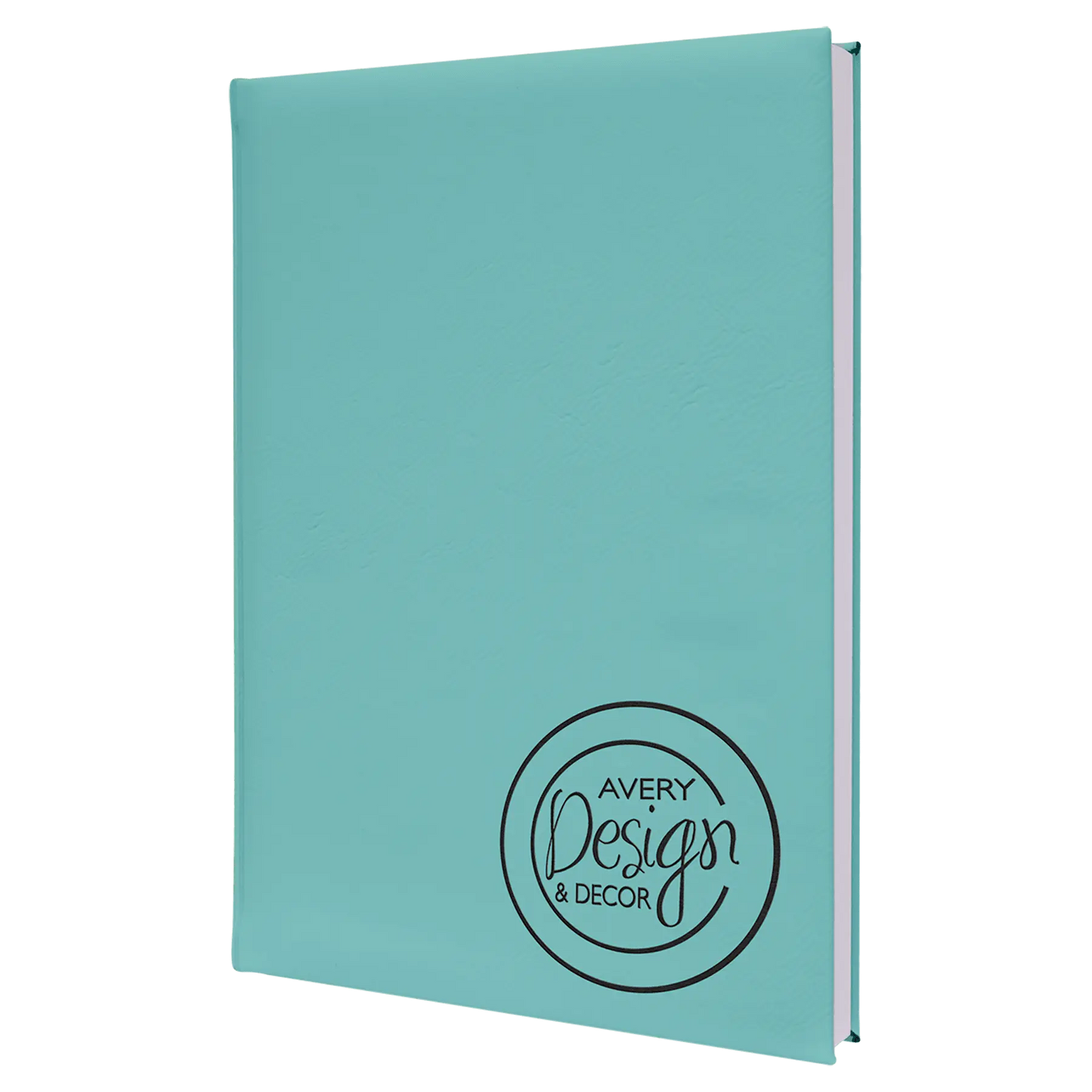 Leatherette Journal/Notepad - Custom JDS