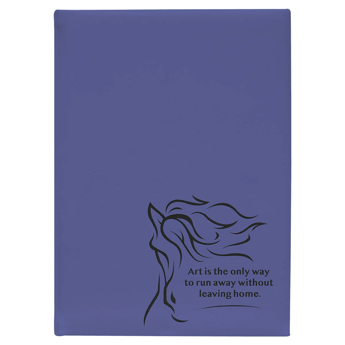 Leatherette Journal/Notepad - Custom JDS