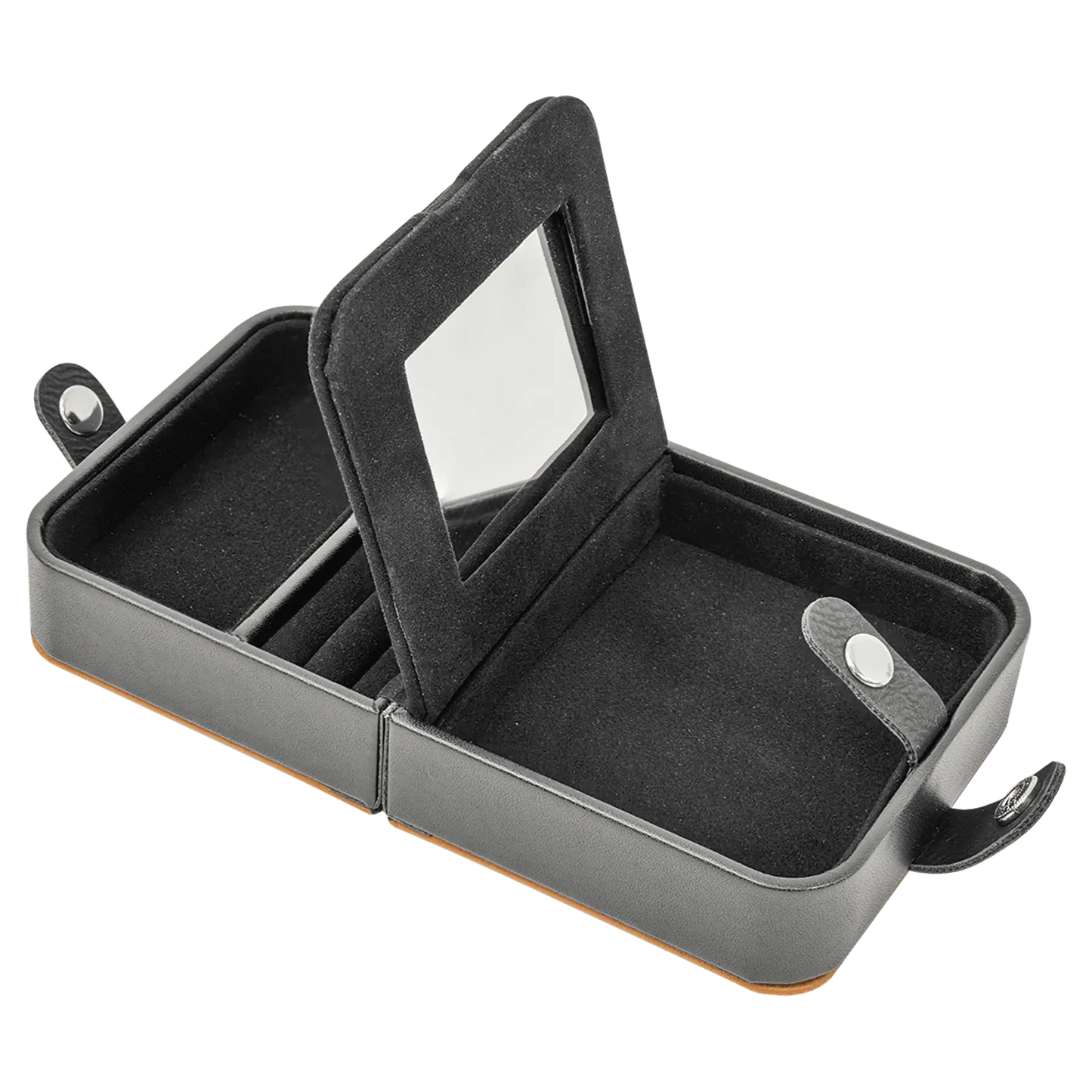 Leatherette Jewelry Box - 7 1/2" X 4 1/2" - Custom JDS