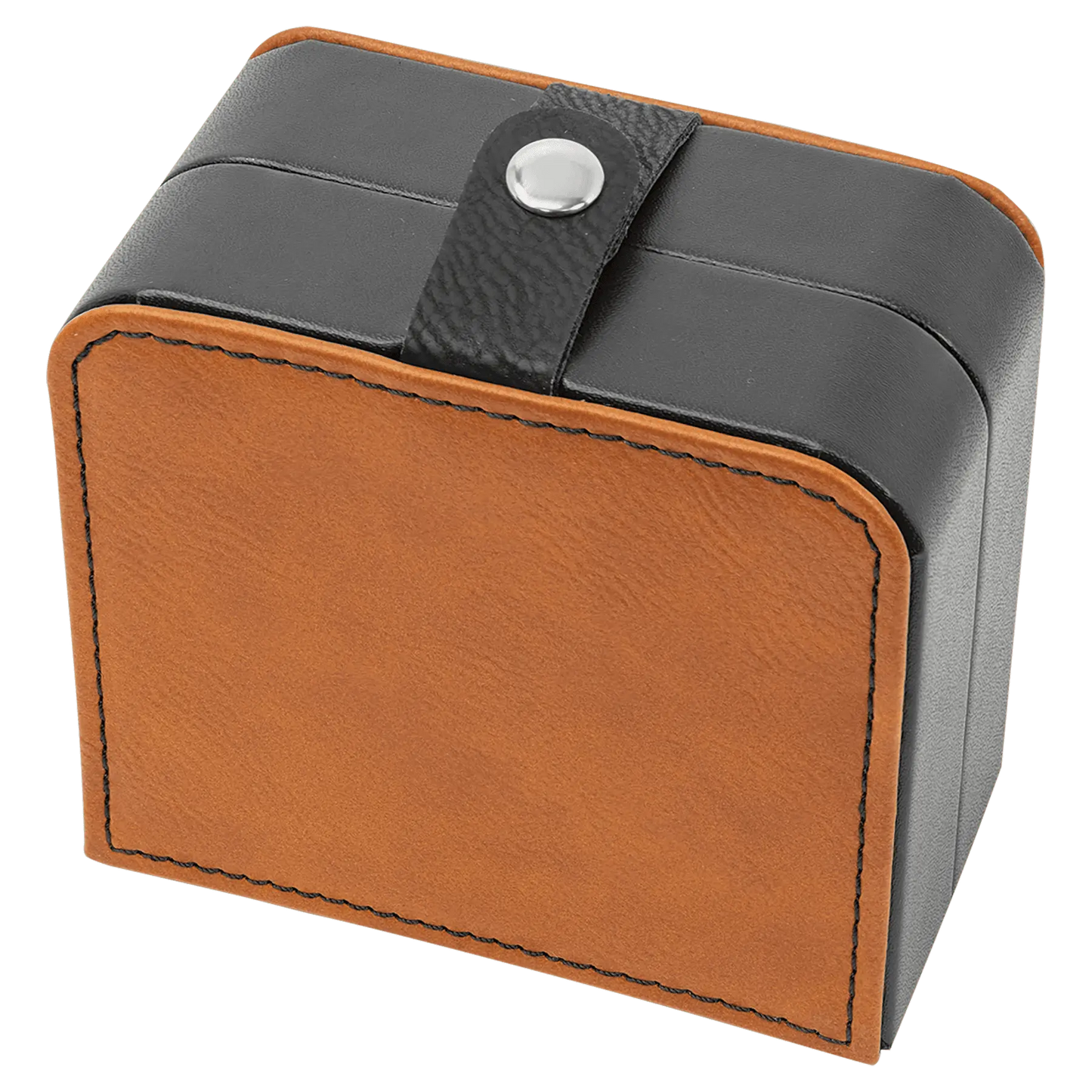 Leatherette Jewelry Box - 7 1/2" X 4 1/2" - Custom JDS