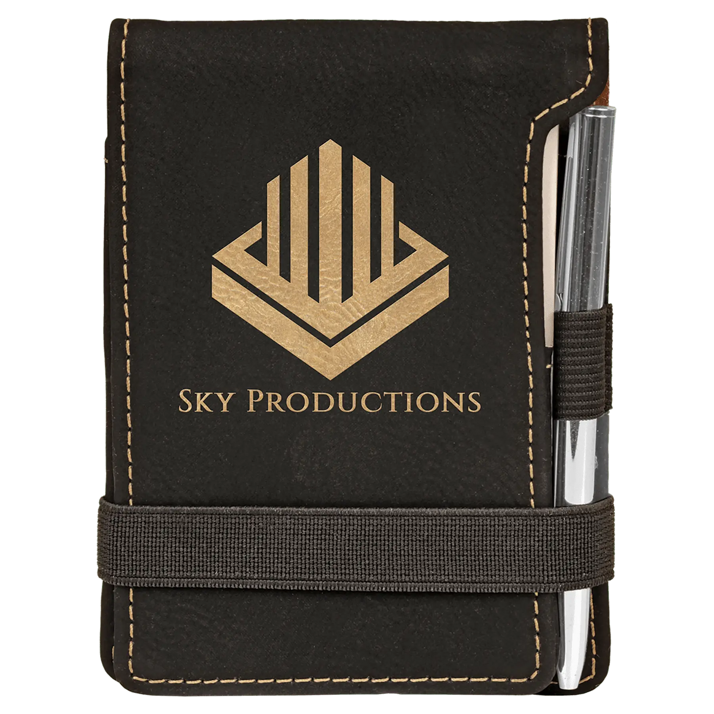 Leatherette Journal/Notepad - Custom JDS