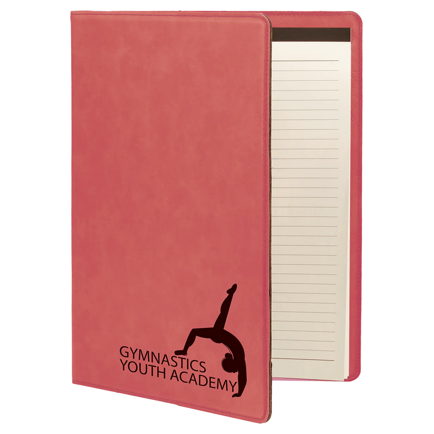 Leatherette Portfolio with Notepad - Custom JDS