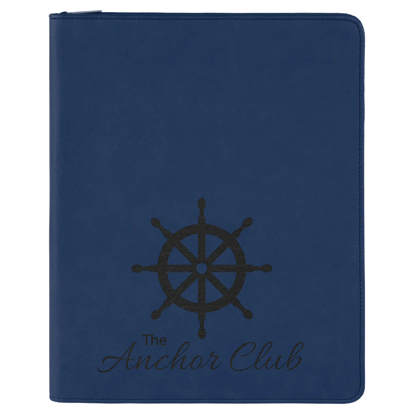 Leatherette Portfolio with Notepad - Custom JDS
