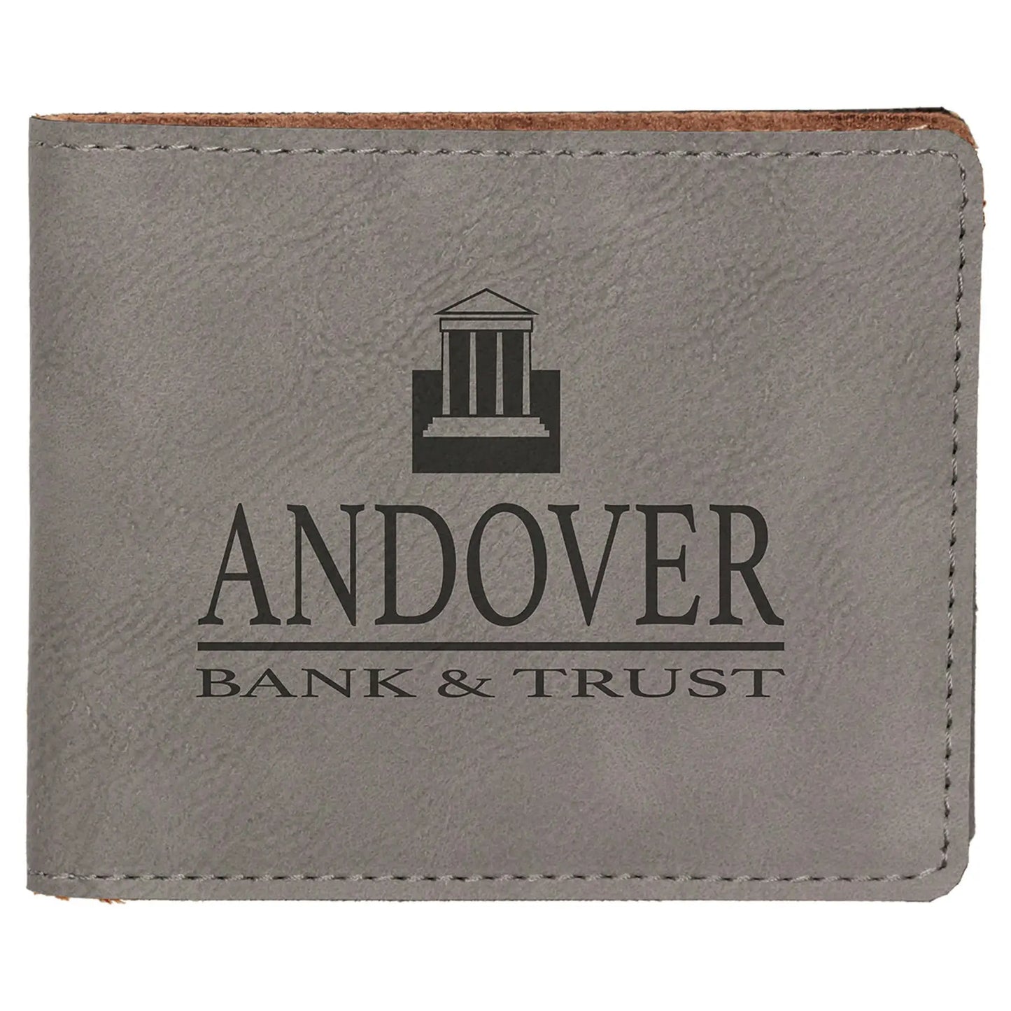 Leatherette Bifold Wallet - Custom JDS