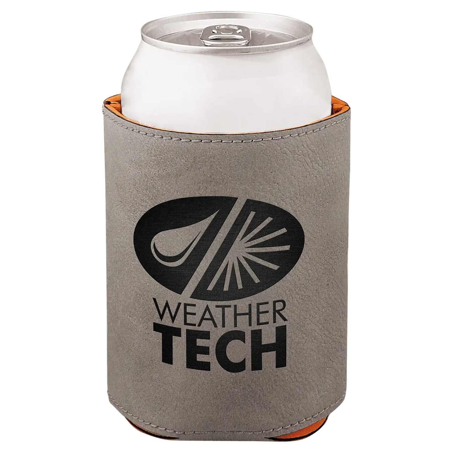 Leatherette Beverage Holder - 3 3/4" - Custom JDS