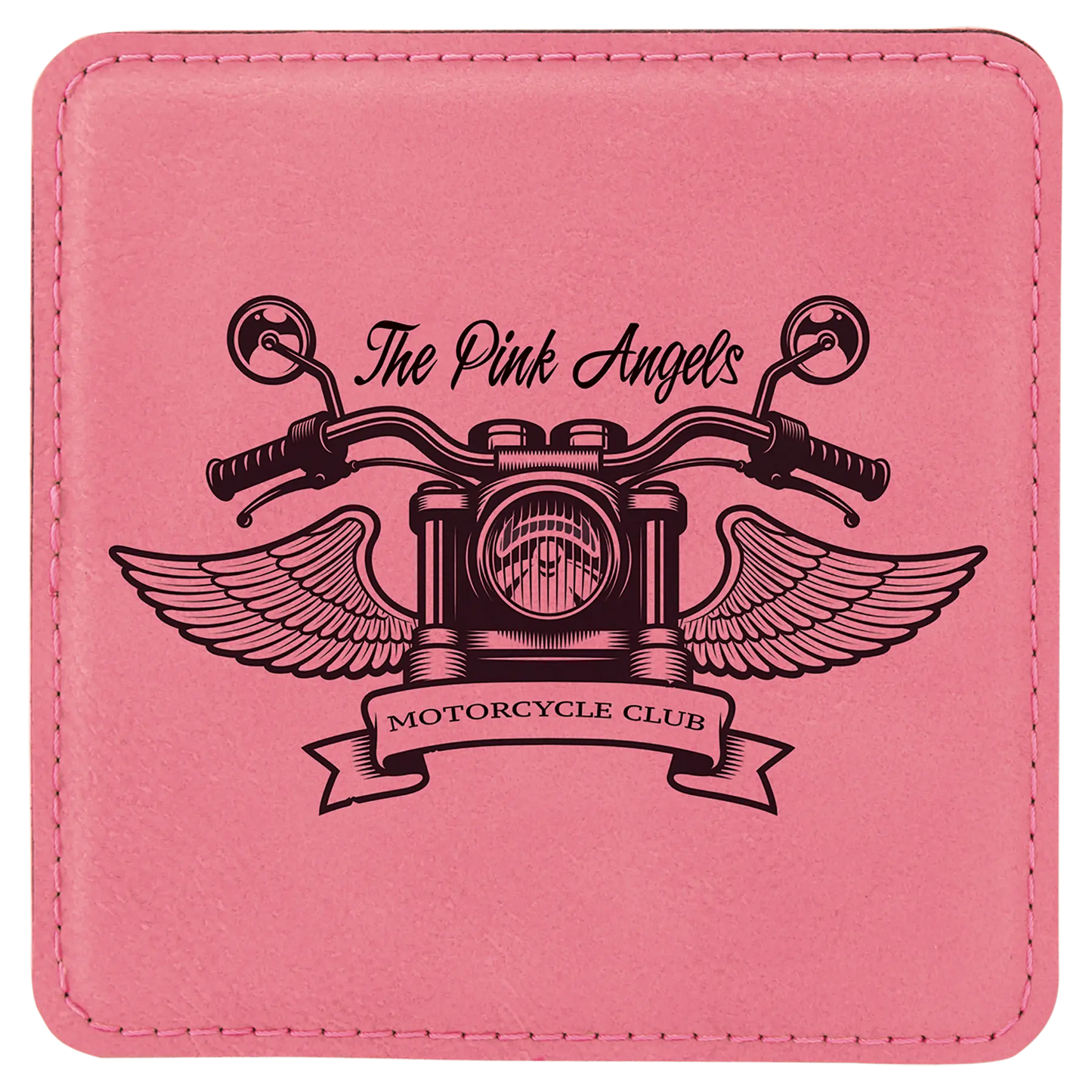 4" Leatherette Coasters (Square or Round) JDS