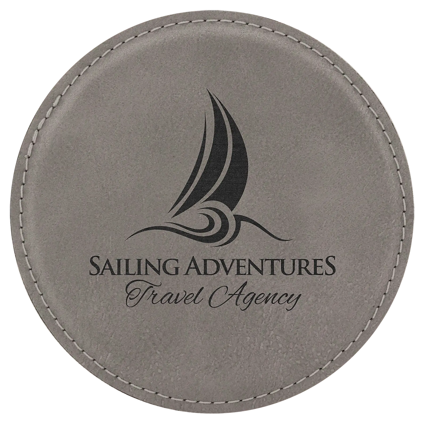 4" Leatherette Coasters (Square or Round) JDS