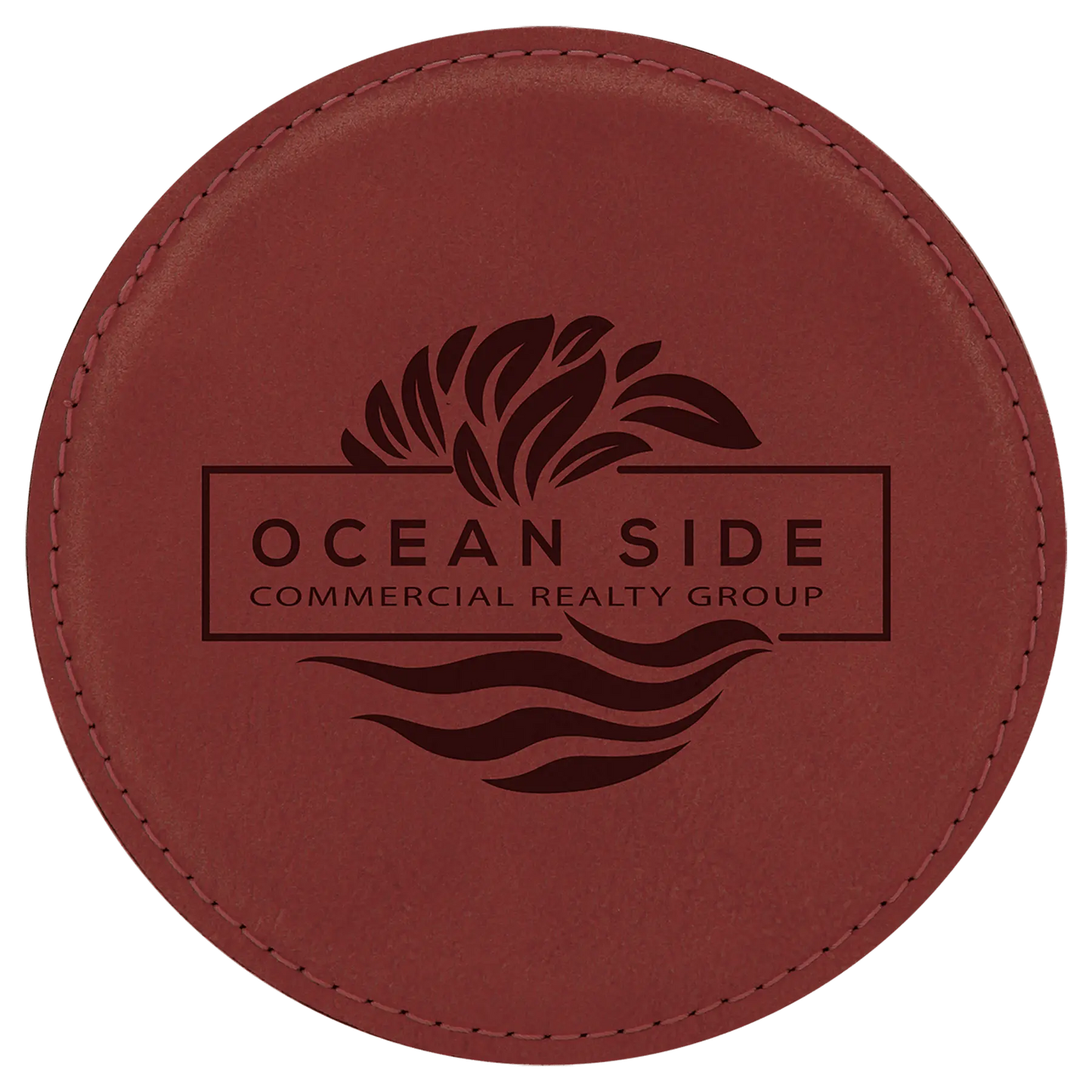 4" Leatherette Coasters (Square or Round) JDS