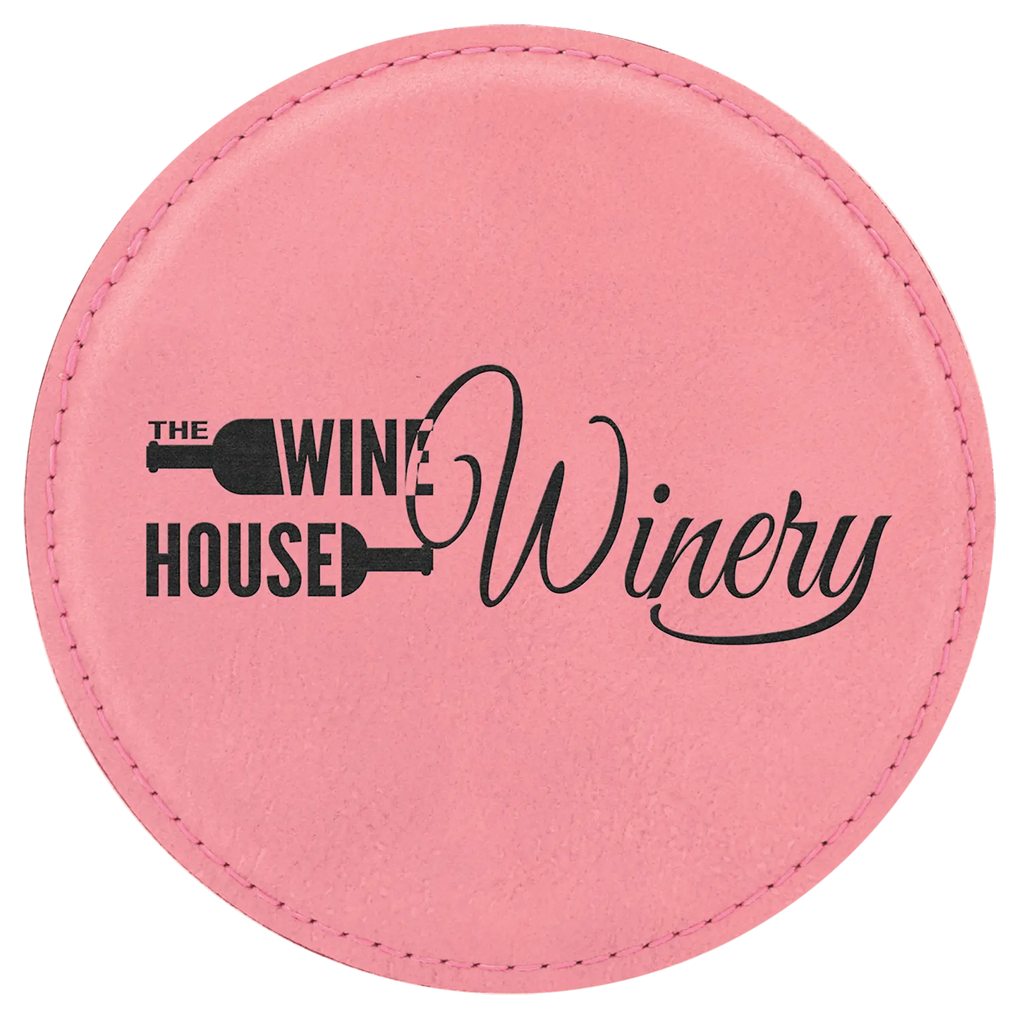 4" Leatherette Coasters (Square or Round) JDS