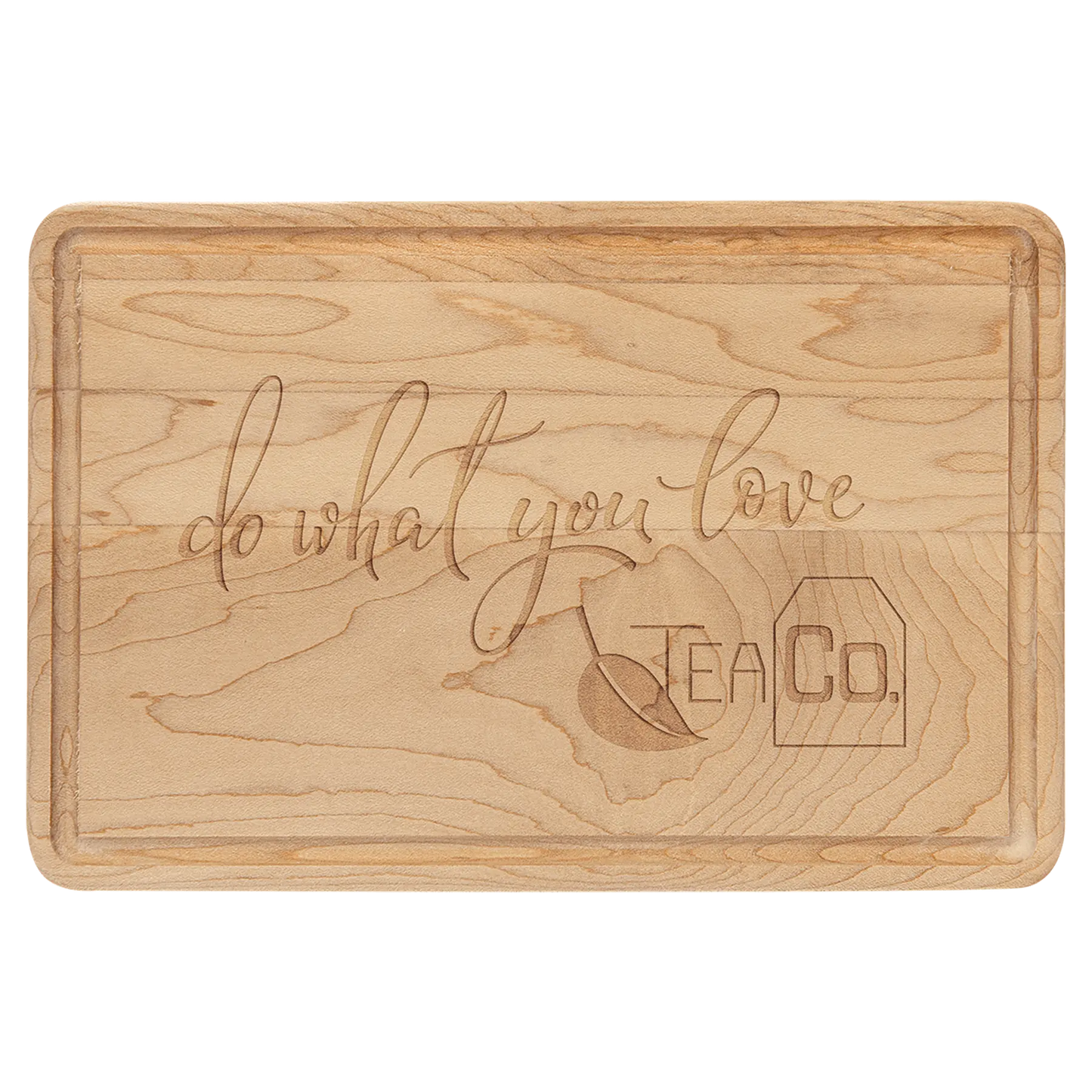 Maple Cutting Board with Drip Ring JDS