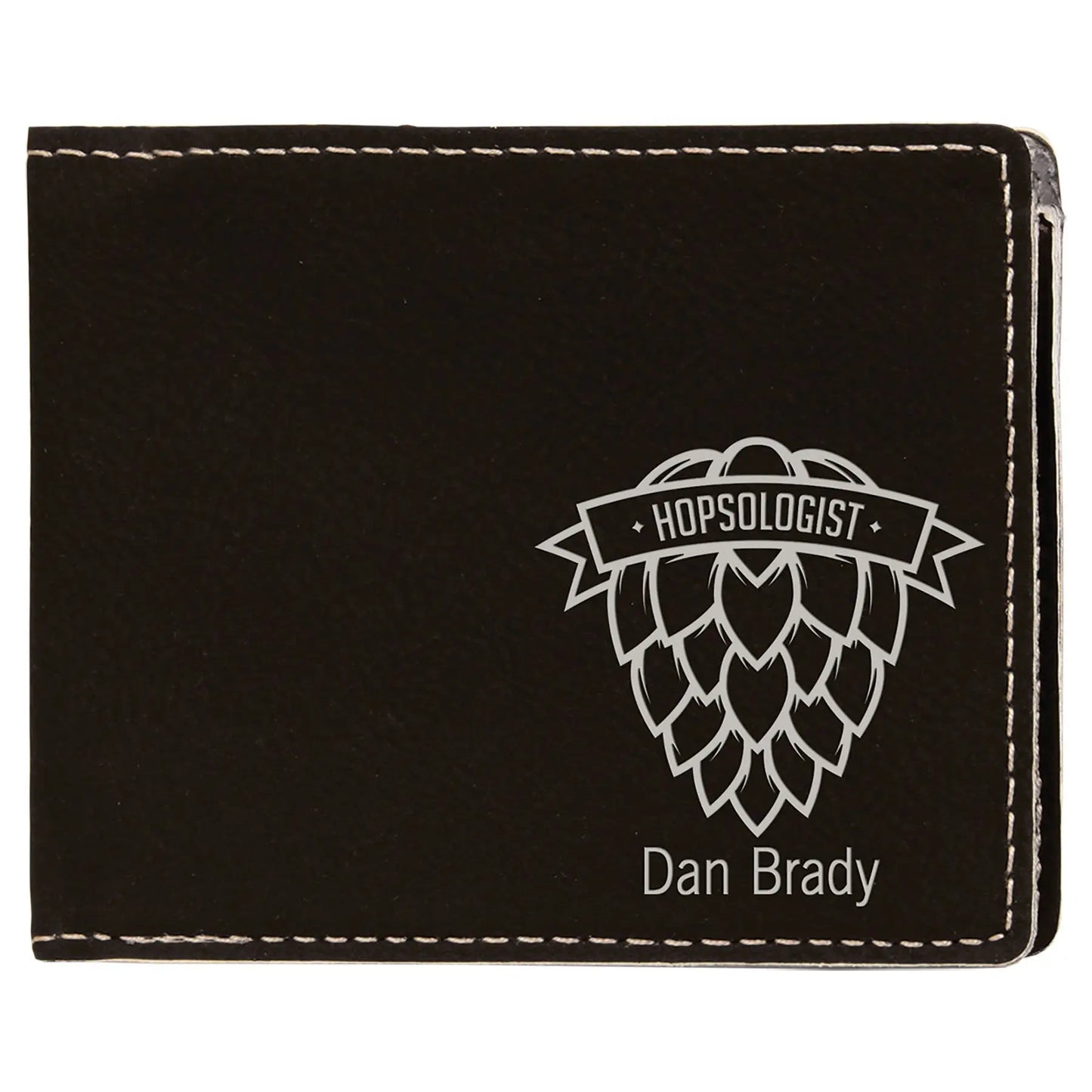 Leatherette Bifold Wallet - Custom JDS