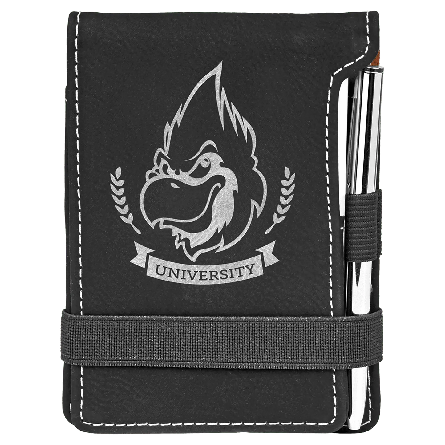 Leatherette Journal/Notepad - Custom JDS