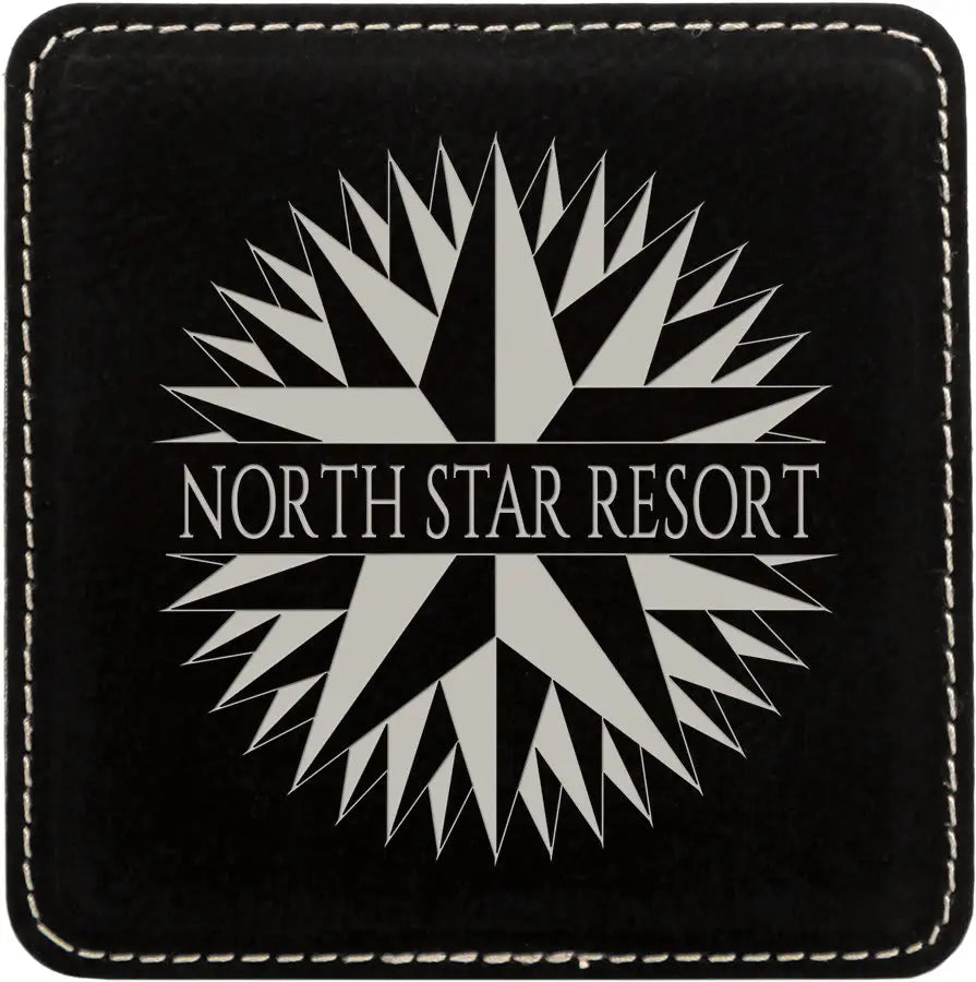4" Leatherette Coasters (Square or Round) JDS