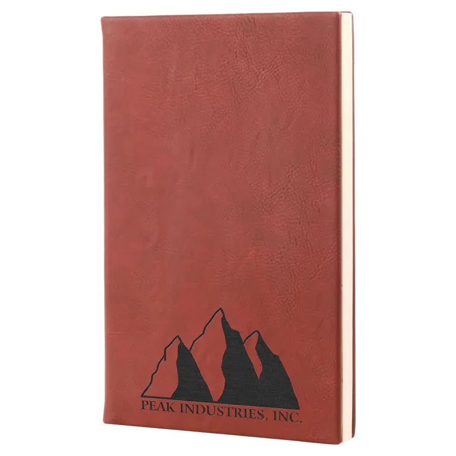 Leatherette Journal/Notepad - Custom JDS