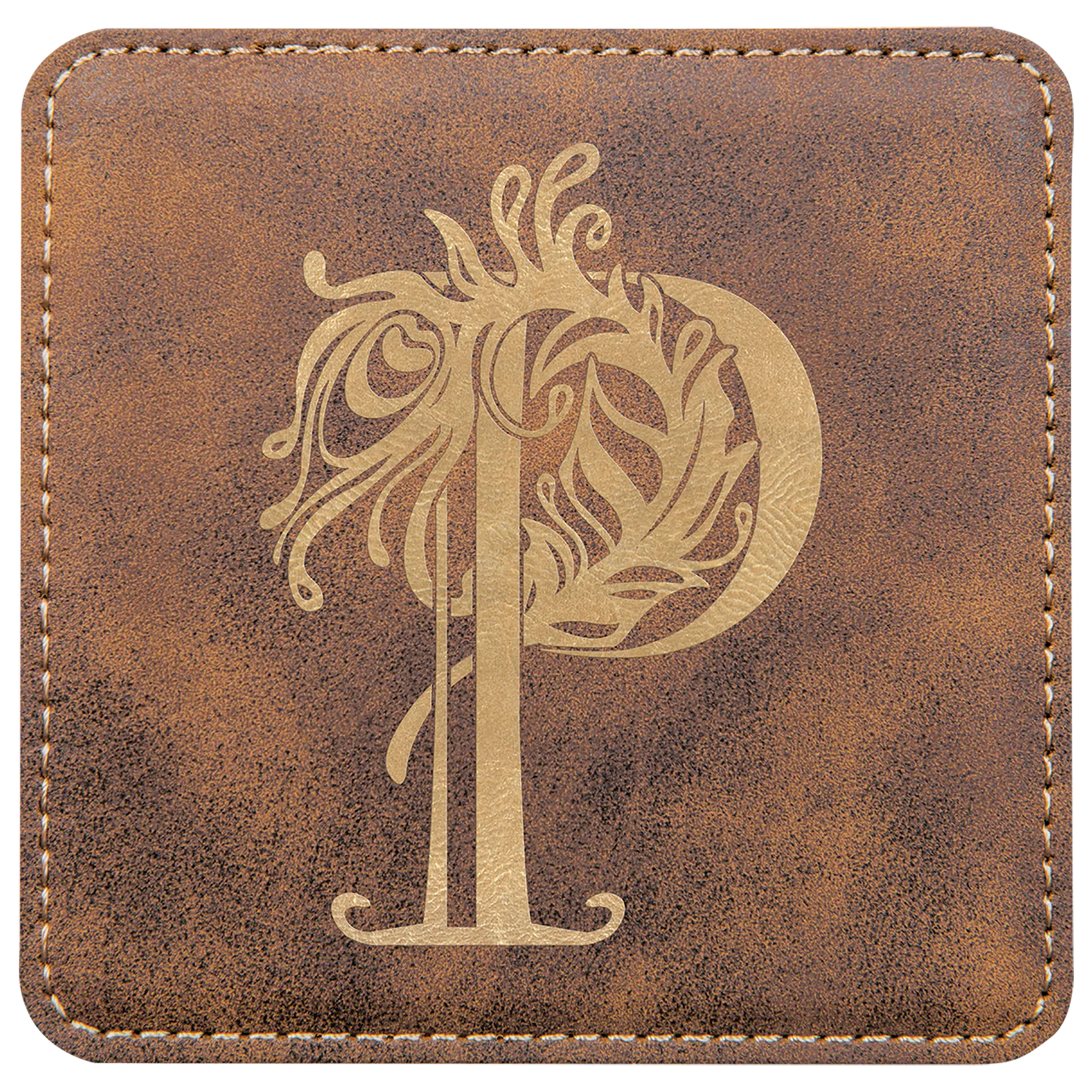 4" Leatherette Coasters (Square or Round) JDS