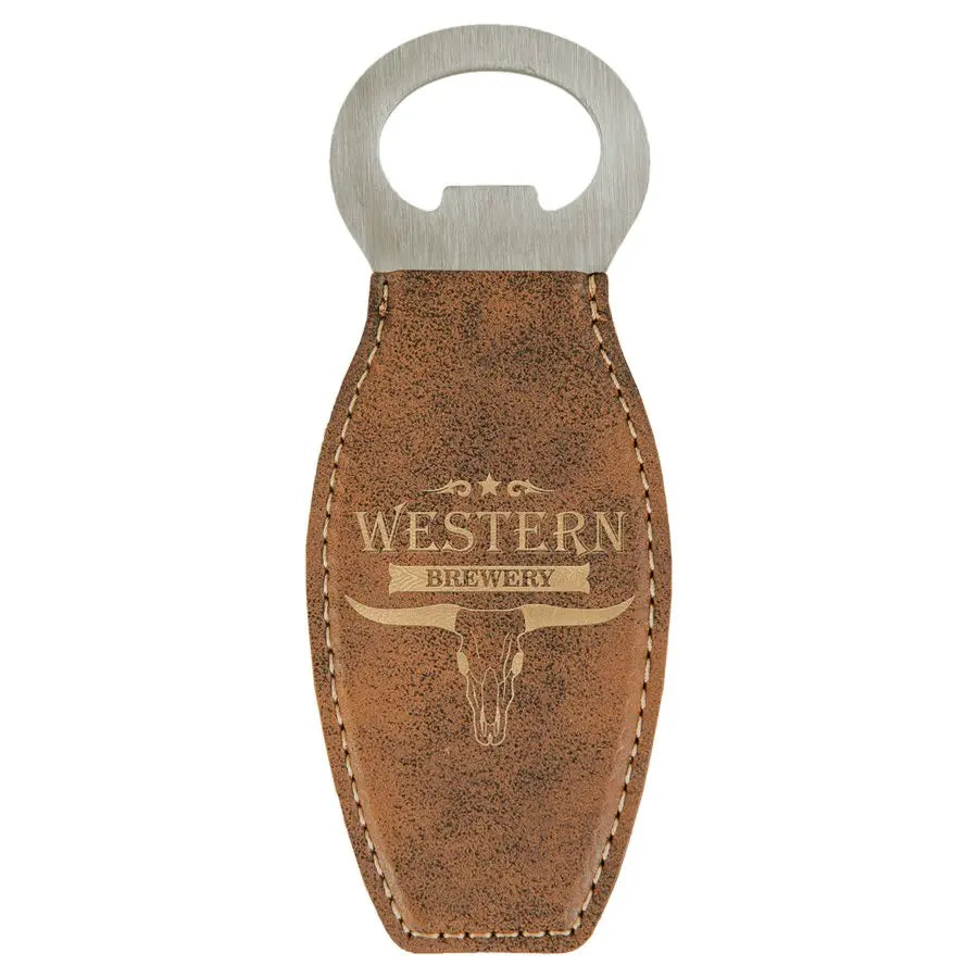 Leatherette Bottle Opener JDS