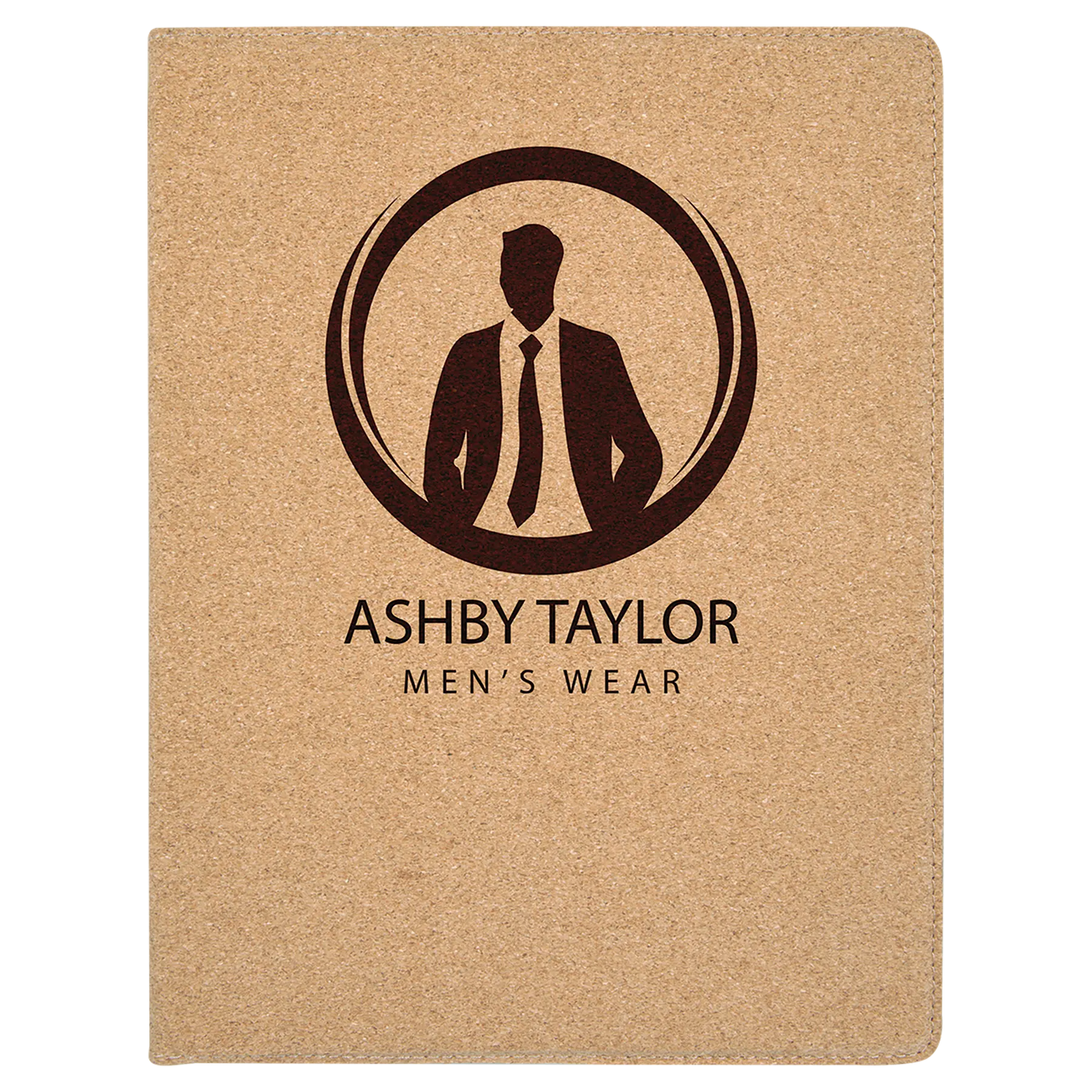 Leatherette Portfolio with Notepad - Custom JDS