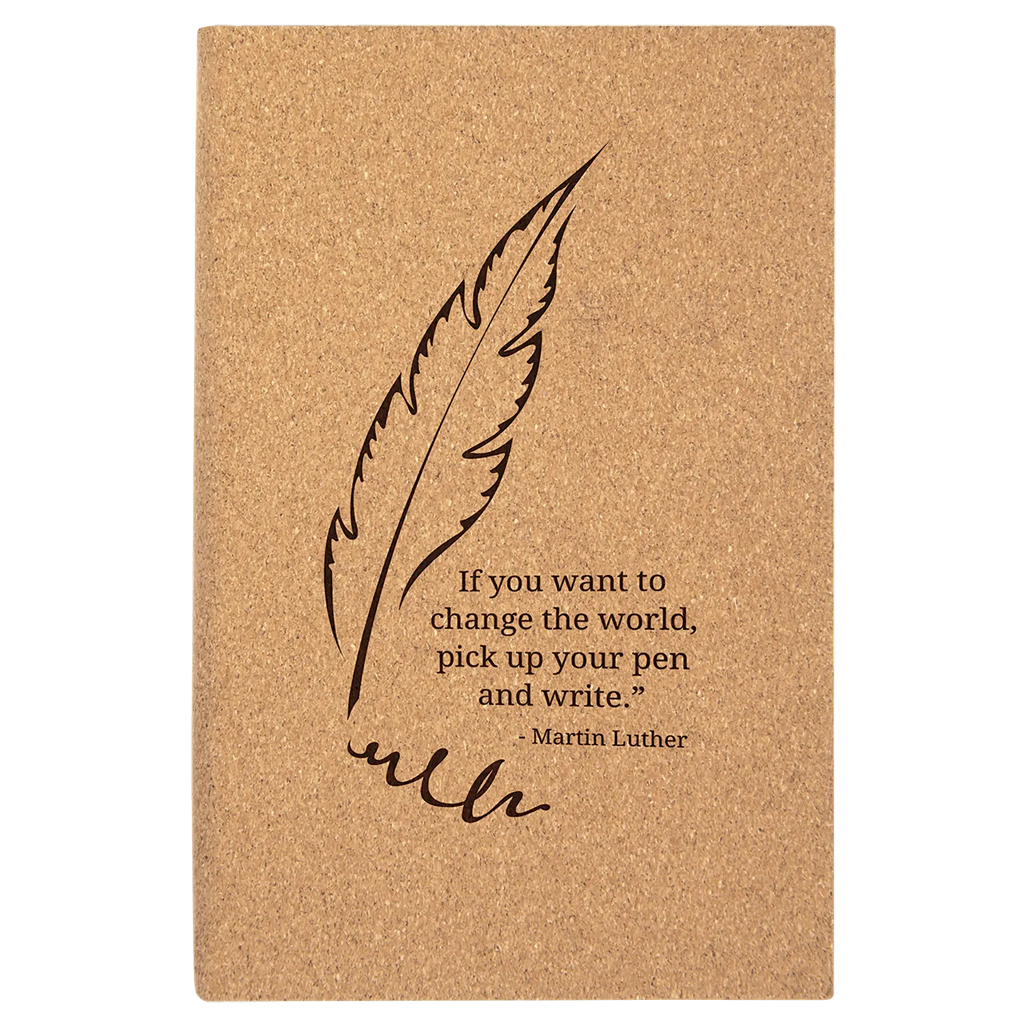 Leatherette Journal/Notepad - Custom JDS