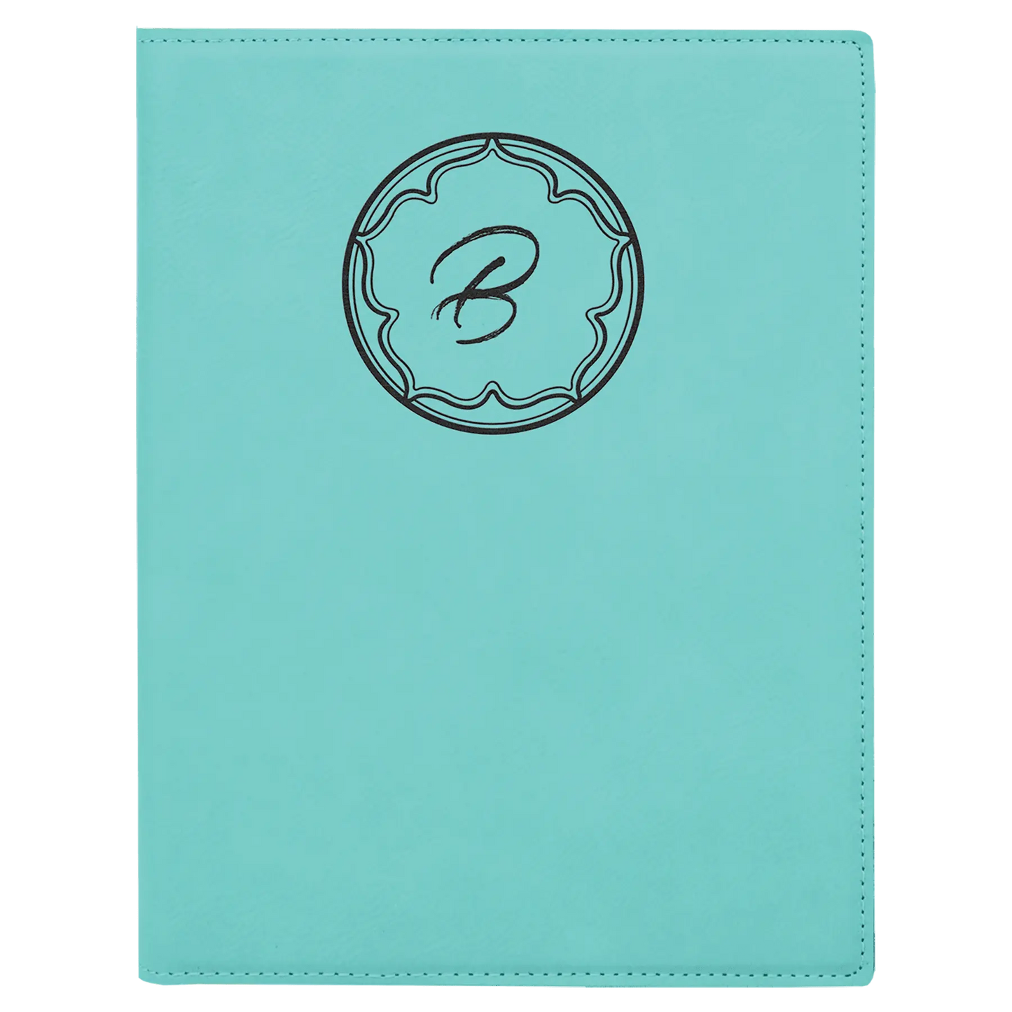 Leatherette Portfolio with Notepad - Custom JDS