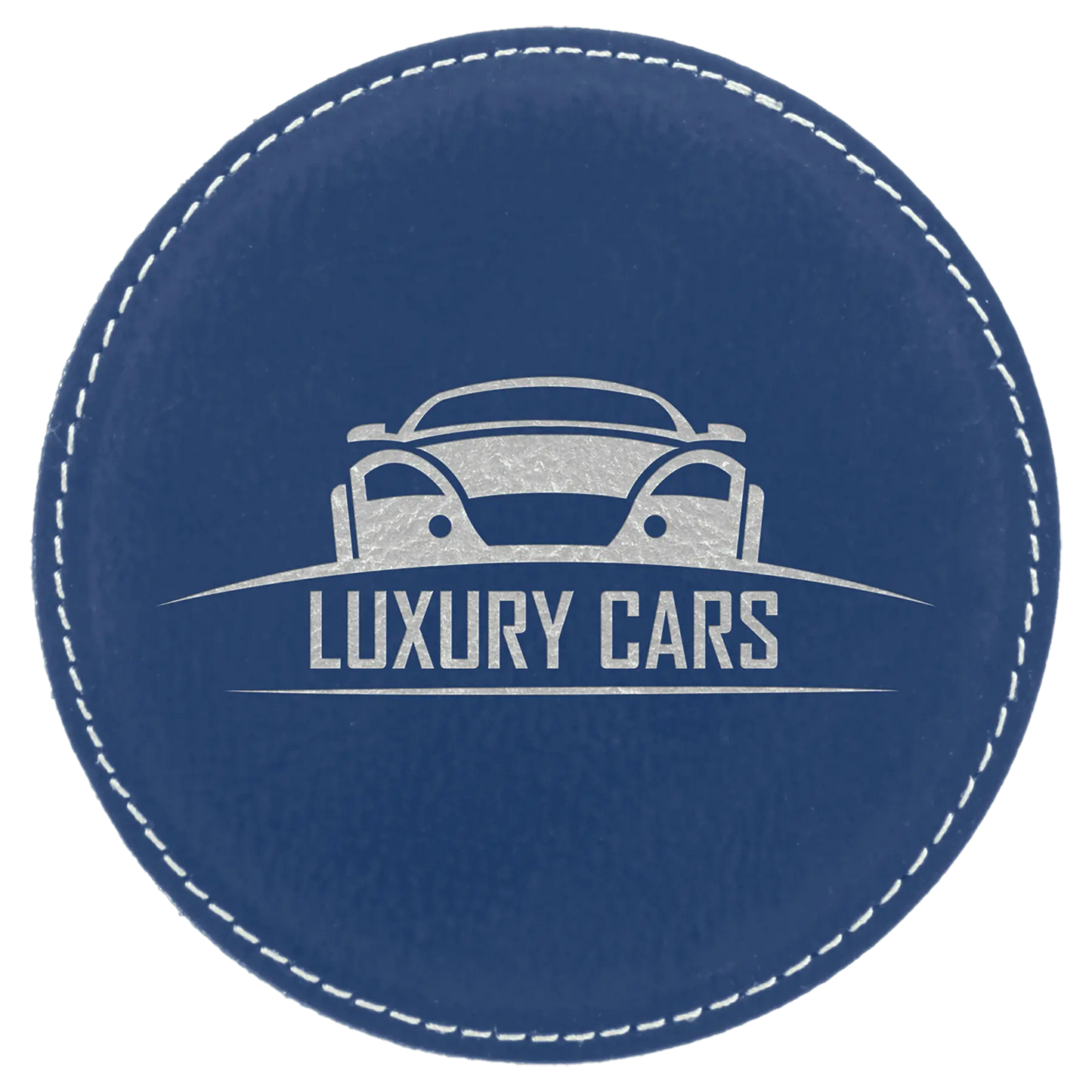 4" Leatherette Coasters (Square or Round) JDS