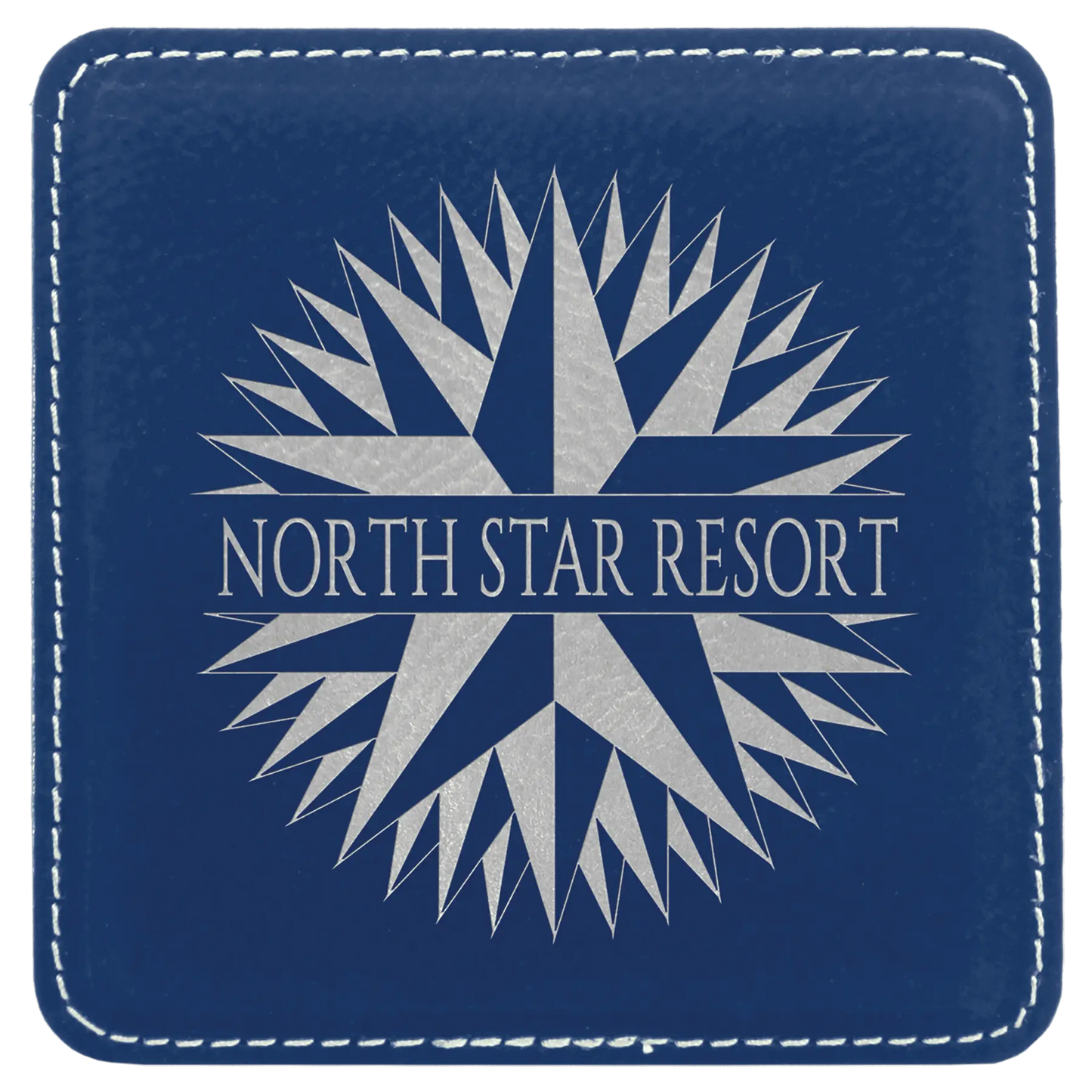 4" Leatherette Coasters (Square or Round) JDS