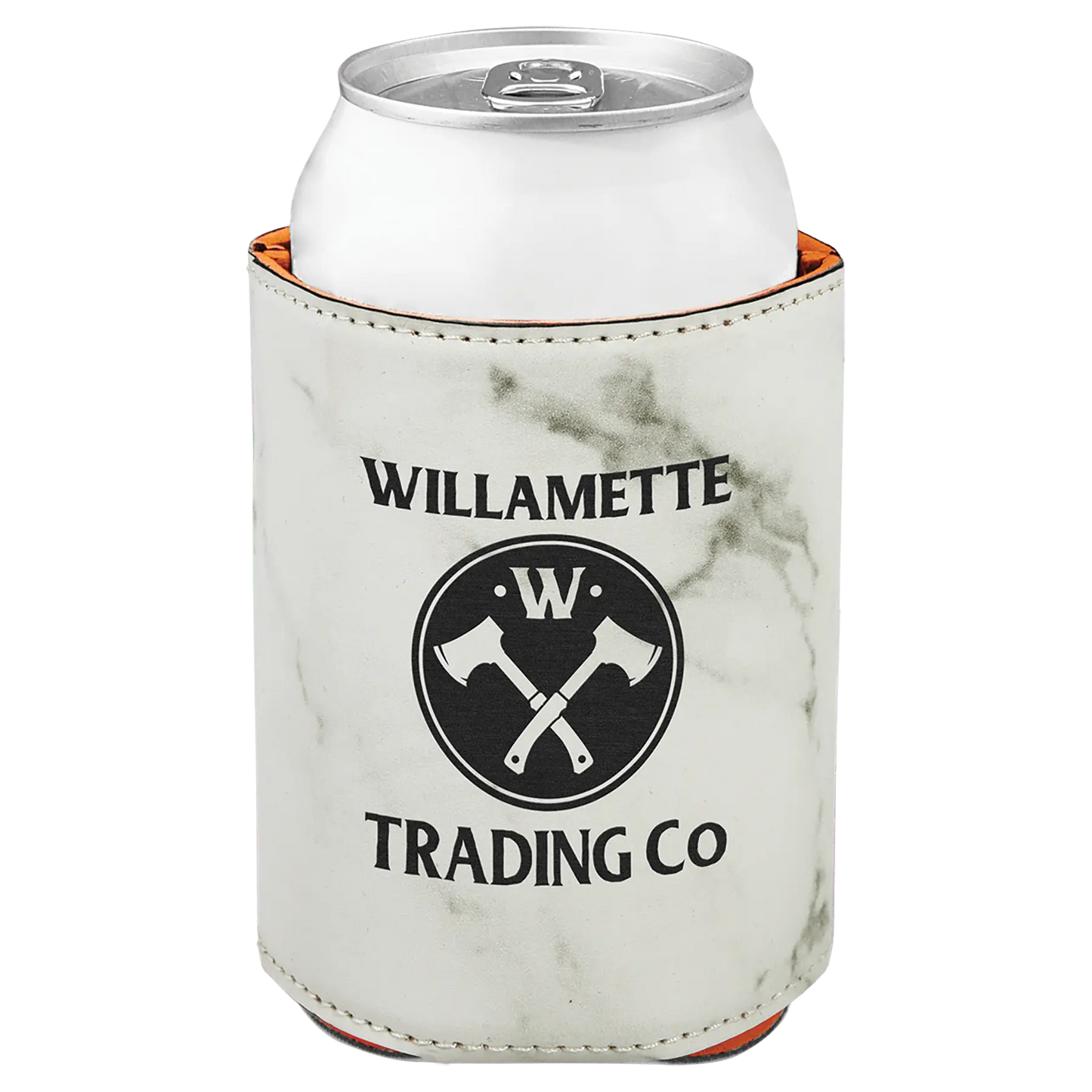 Leatherette Beverage Holder - 3 3/4" - Custom JDS