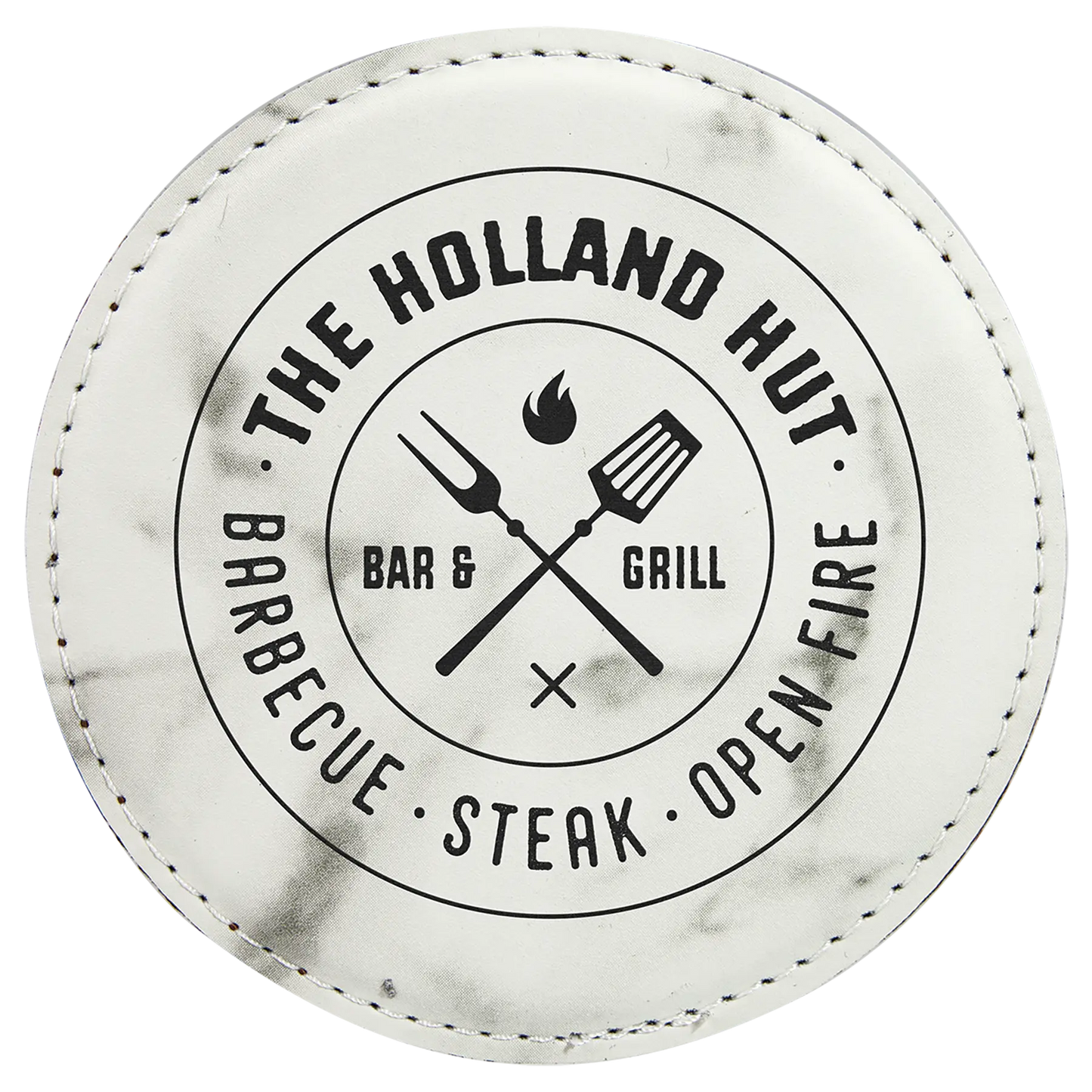 4" Leatherette Coasters (Square or Round) JDS