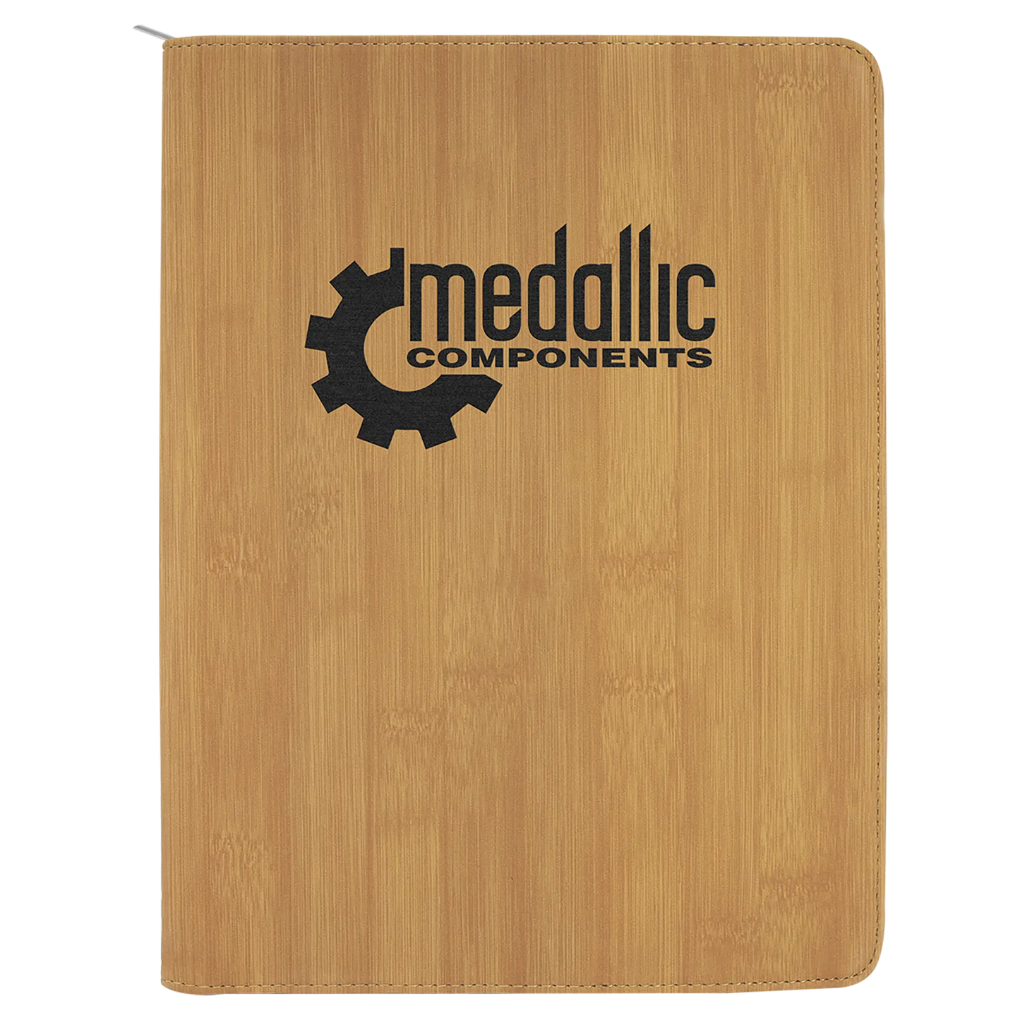 Leatherette Portfolio with Notepad - Custom JDS
