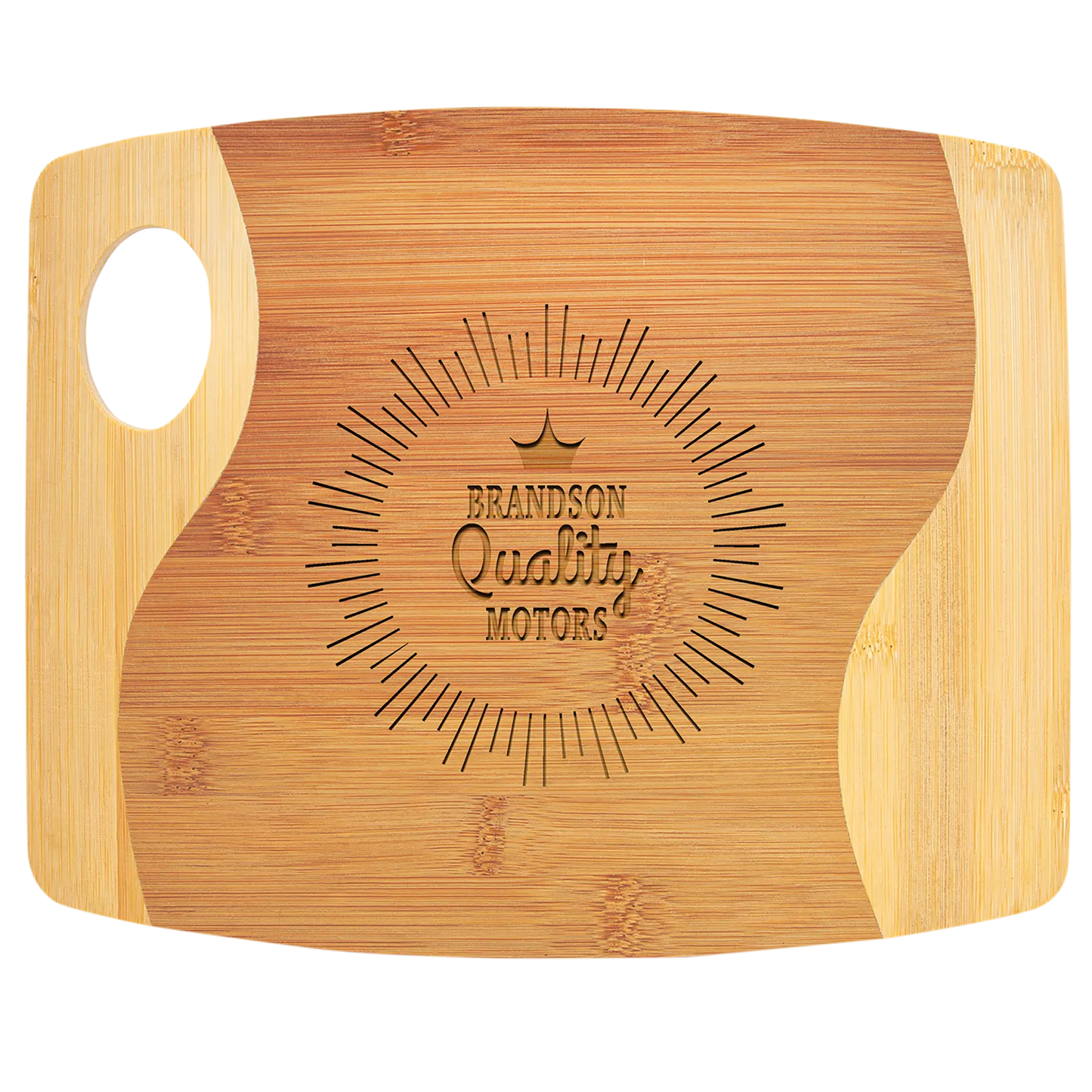 Bamboo Cutting Board with Handle JDS