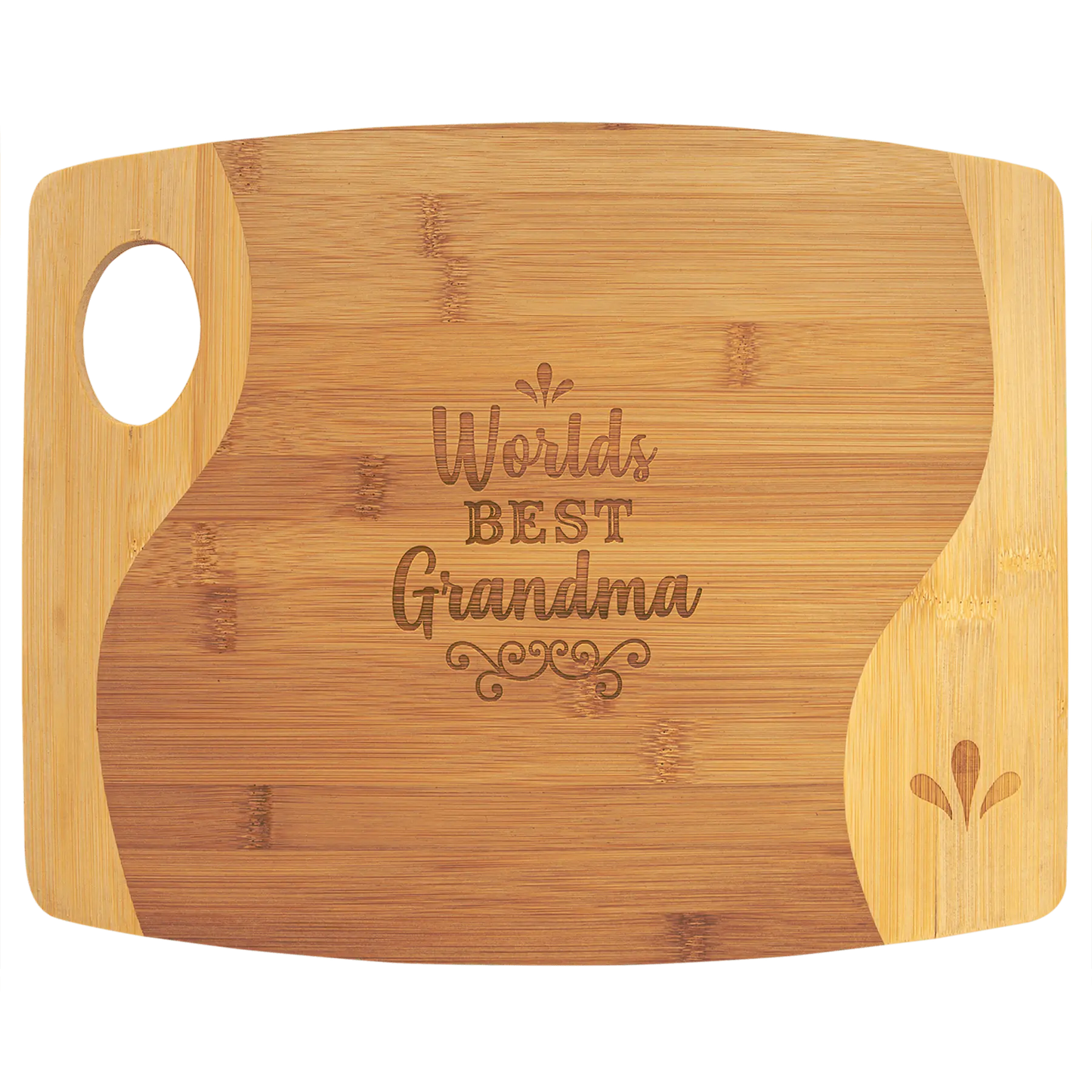 Bamboo Cutting Board with Handle JDS