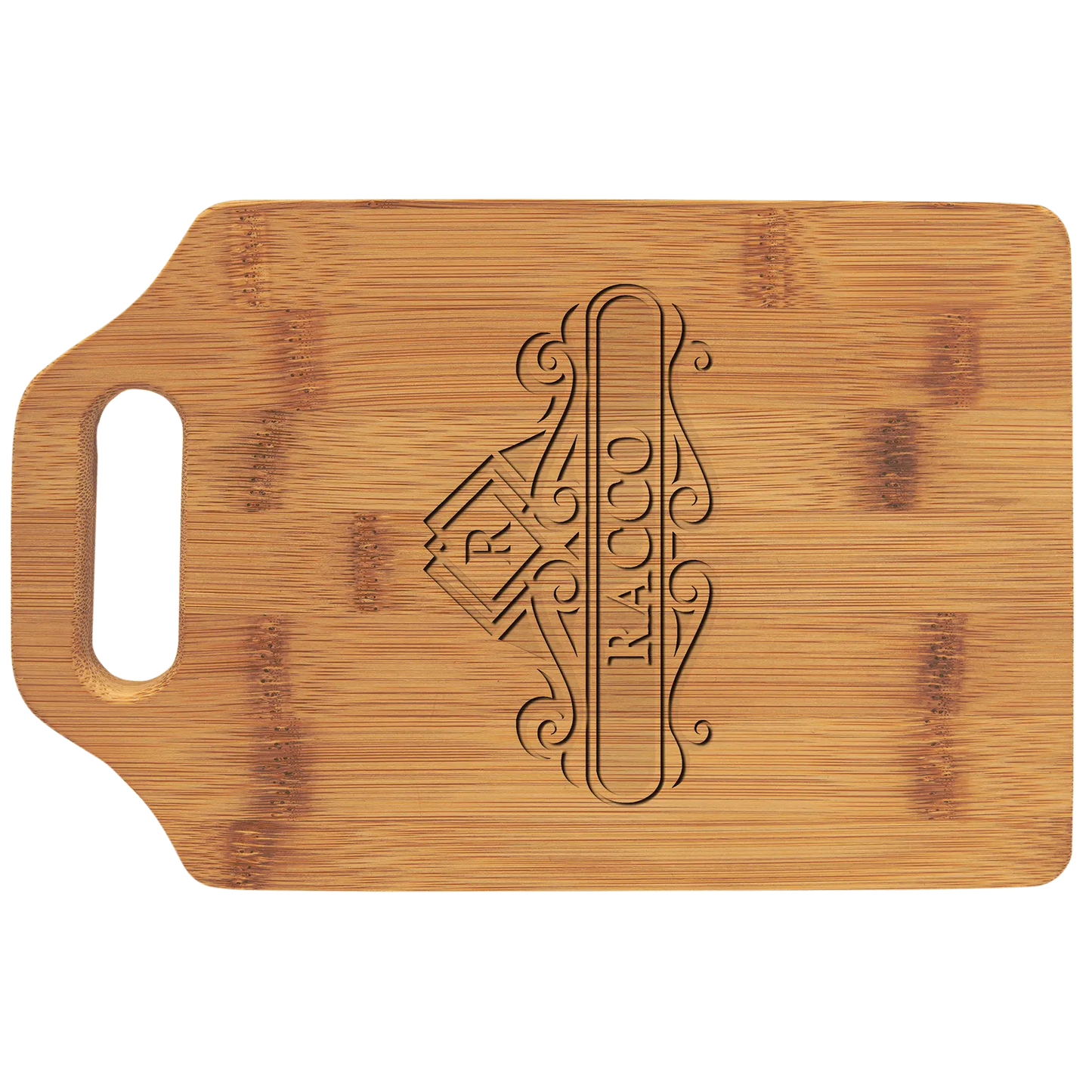Bamboo Cutting Board with Handle JDS